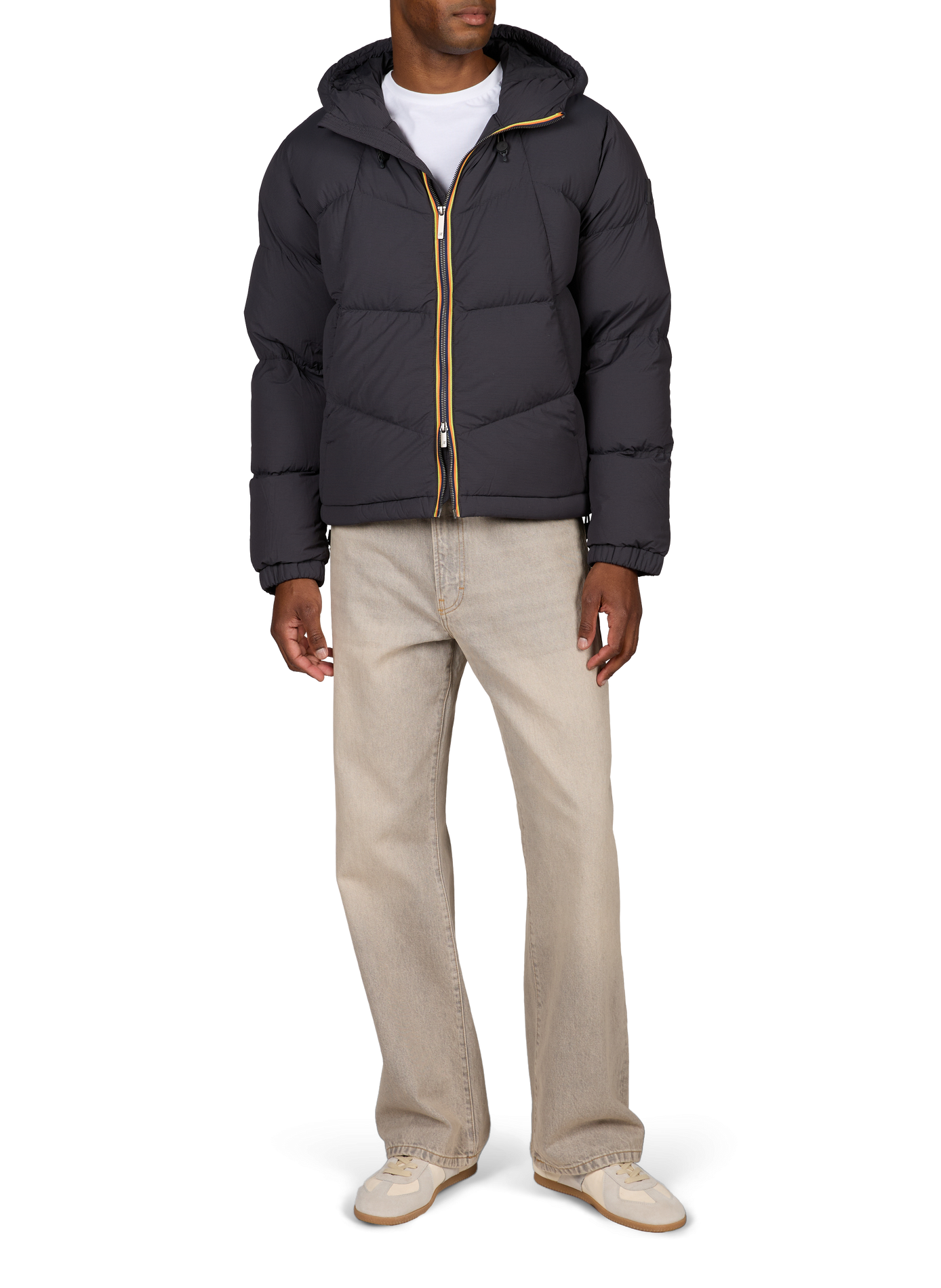 Doudoune col montant  K-WAY Gris