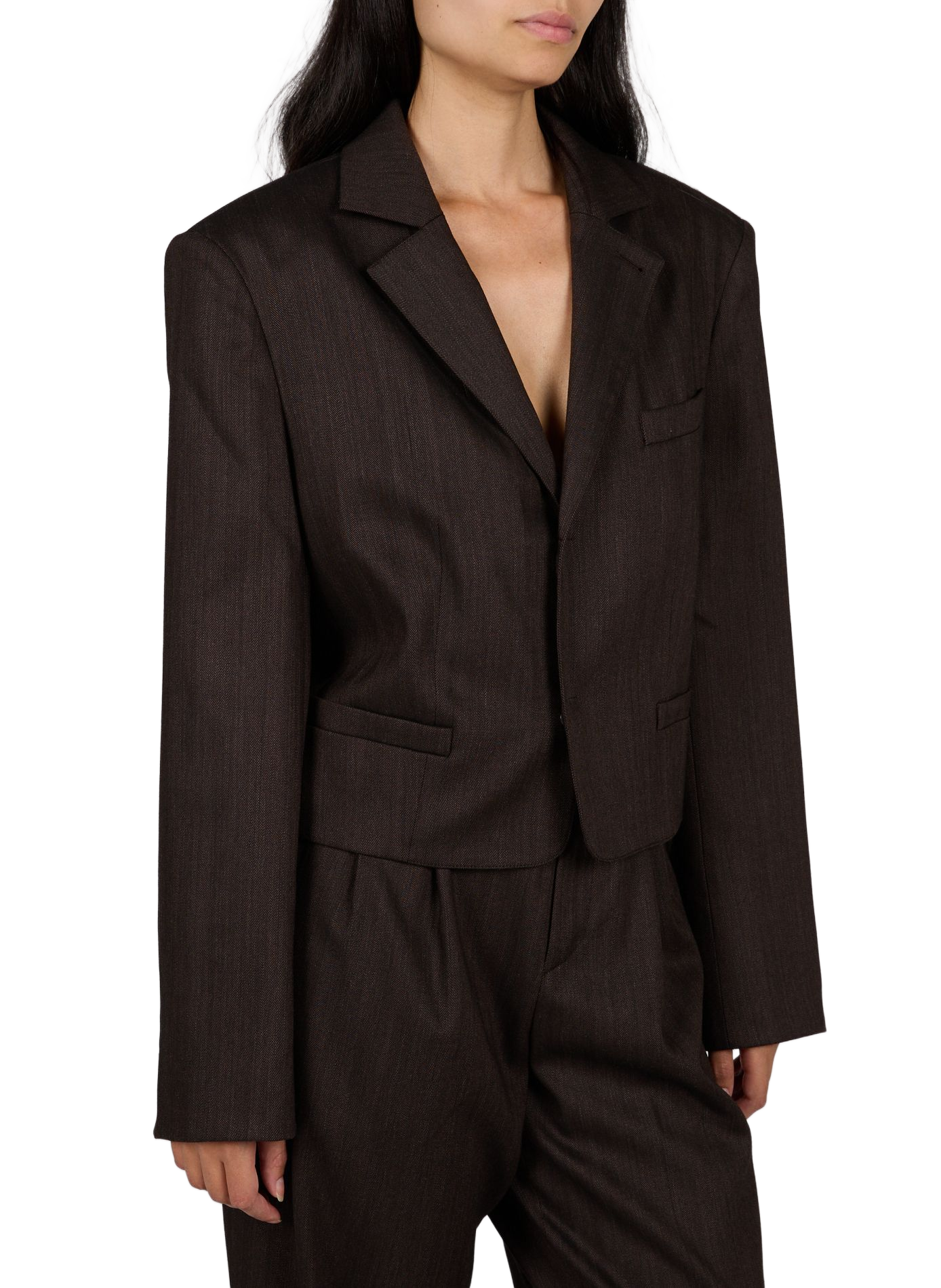 Blazer aus Wollmischung TIBI Mehrfarbig