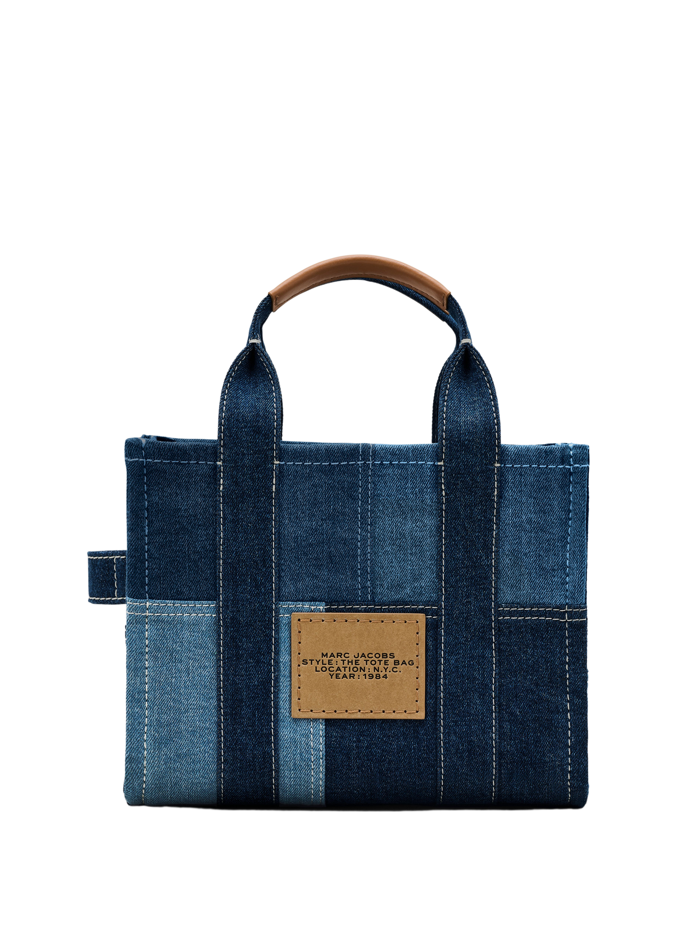 Bolso de mano mini de mezclilla MARC JACOBS Azul