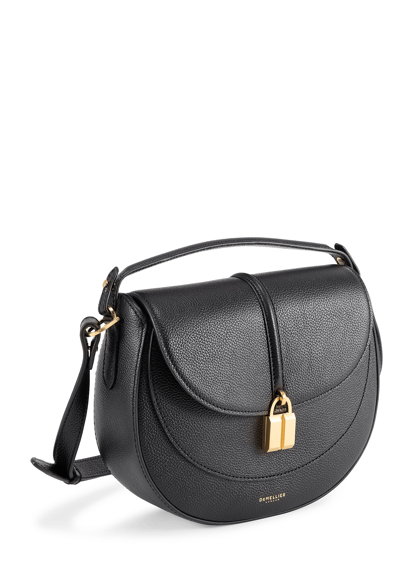Siena leather handbag DEMELLIER LONDON Black