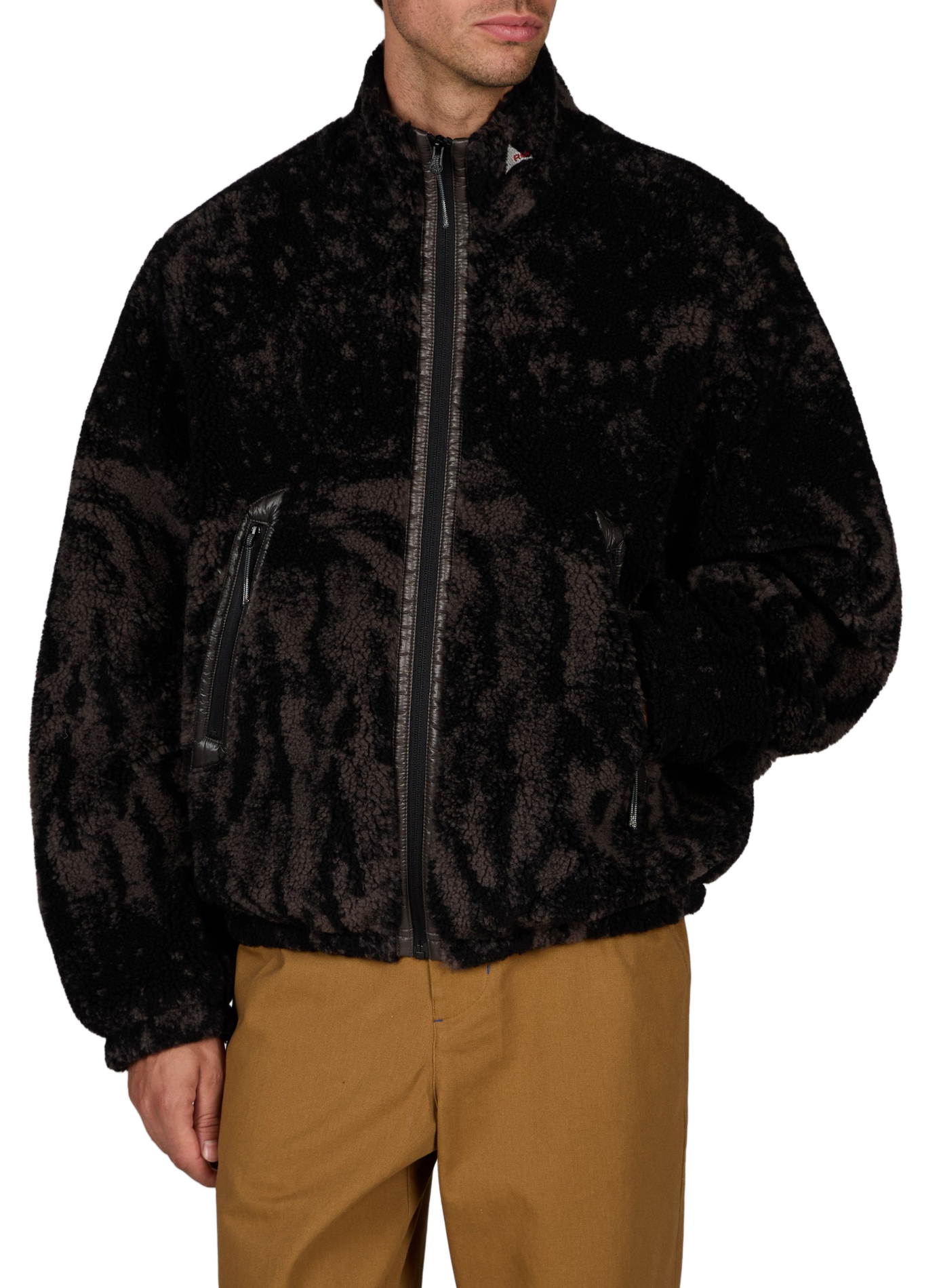 Sweat col montant duveteux ROA Multicolore
