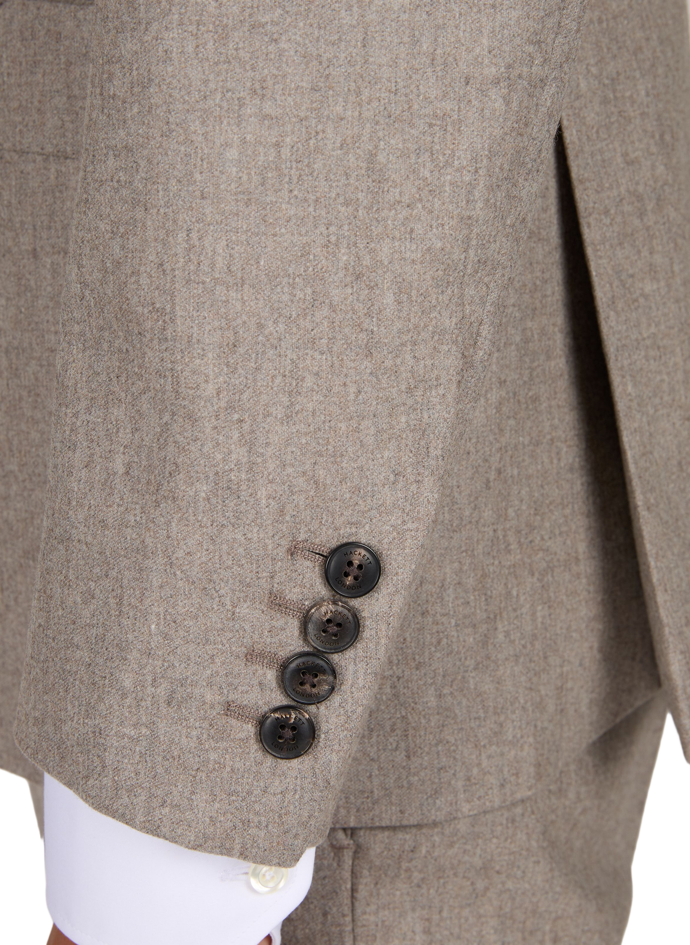 Blazer cintré en laine HACKETT Beige