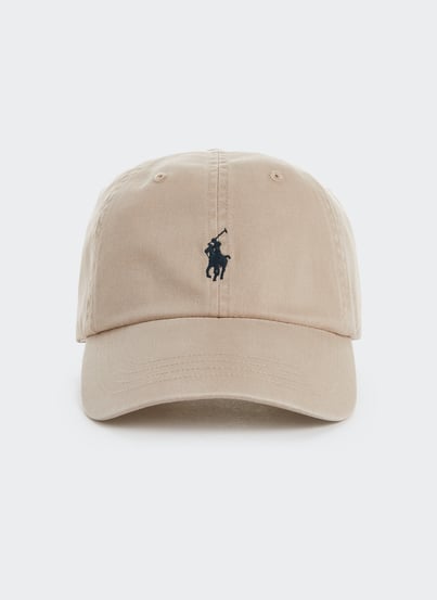 Casquette à logo devant Beige POLO RALPH LAUREN