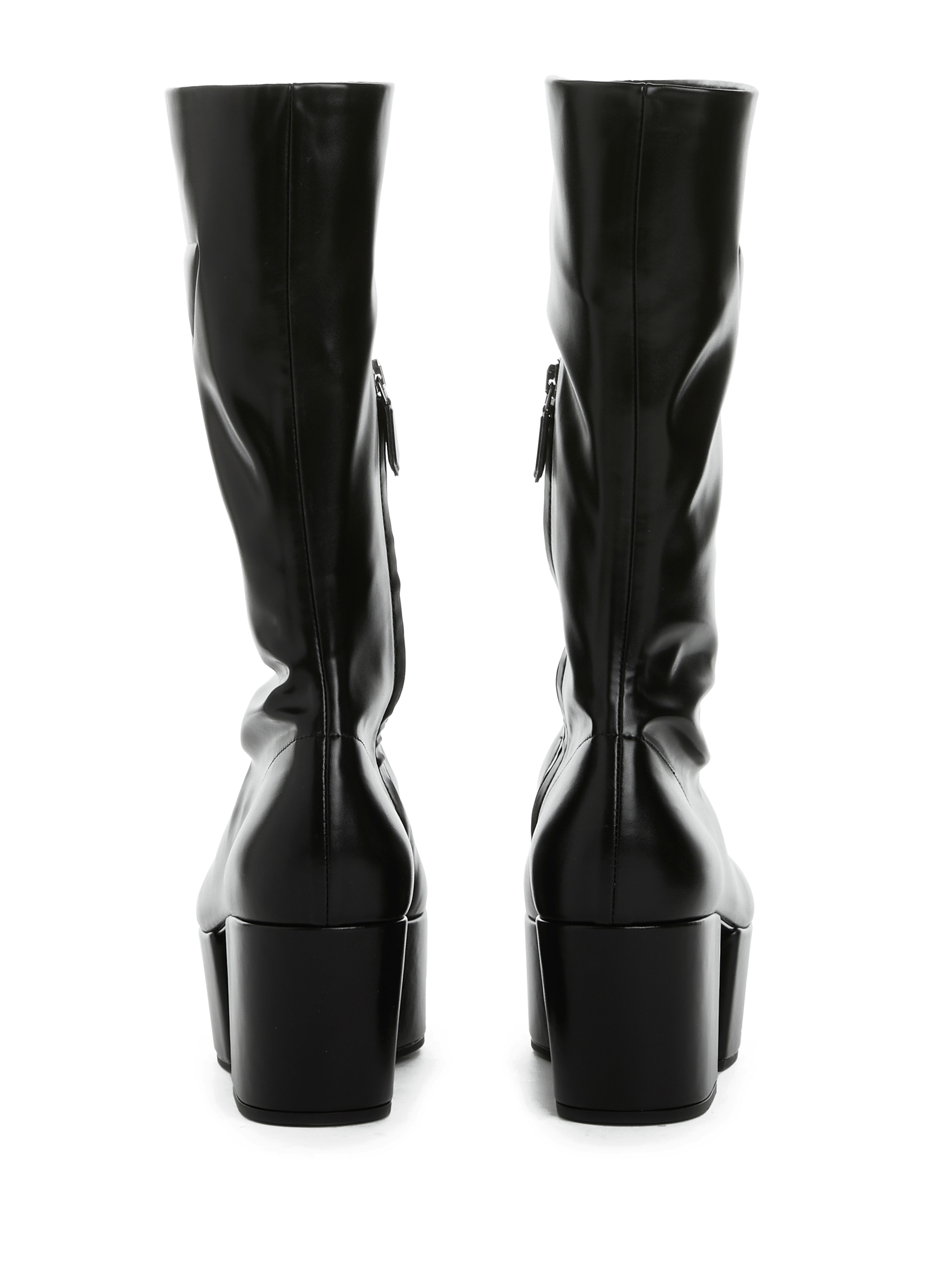 Platform boots PRADA Black