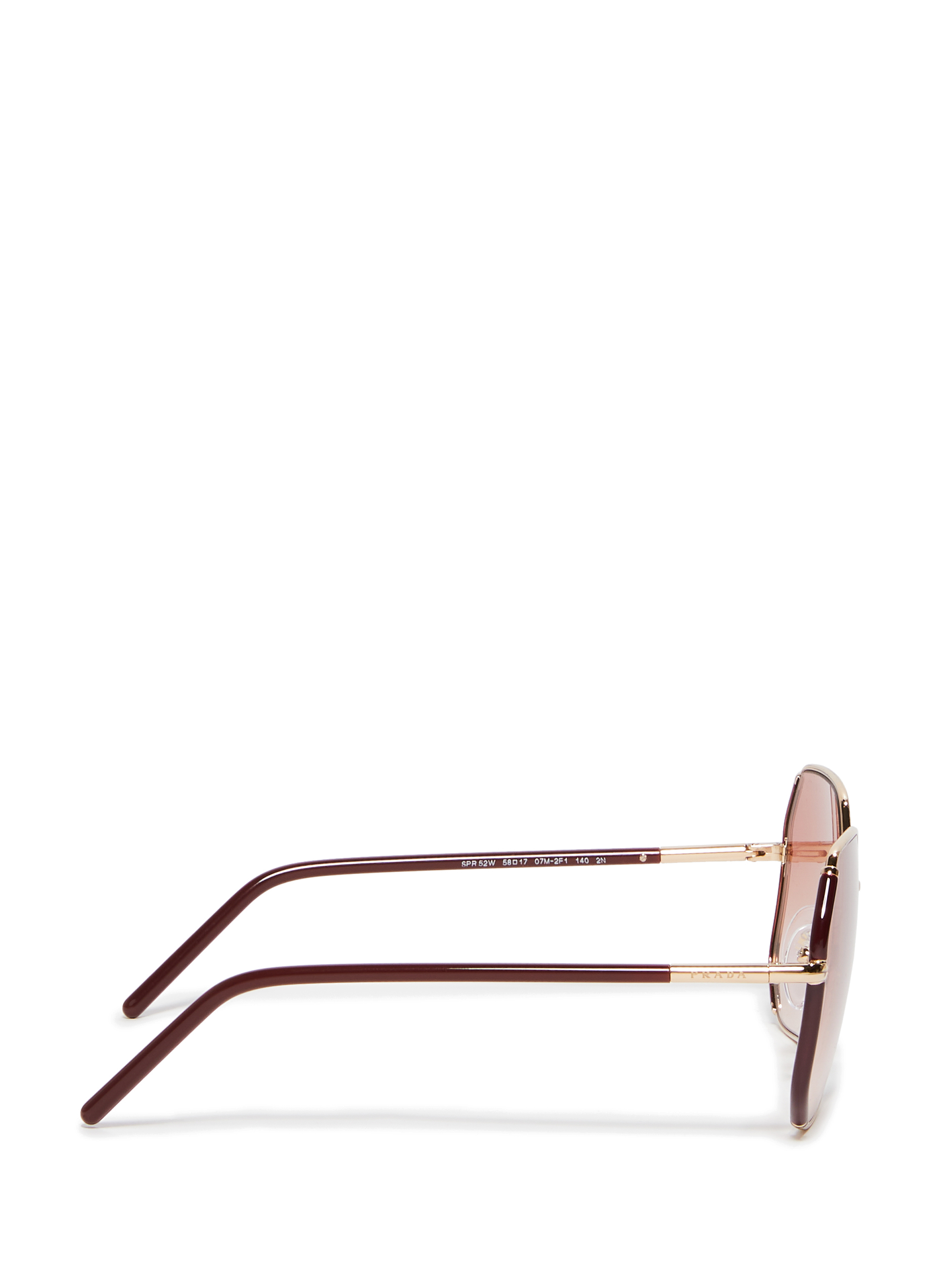 Lunettes de soleil en métal