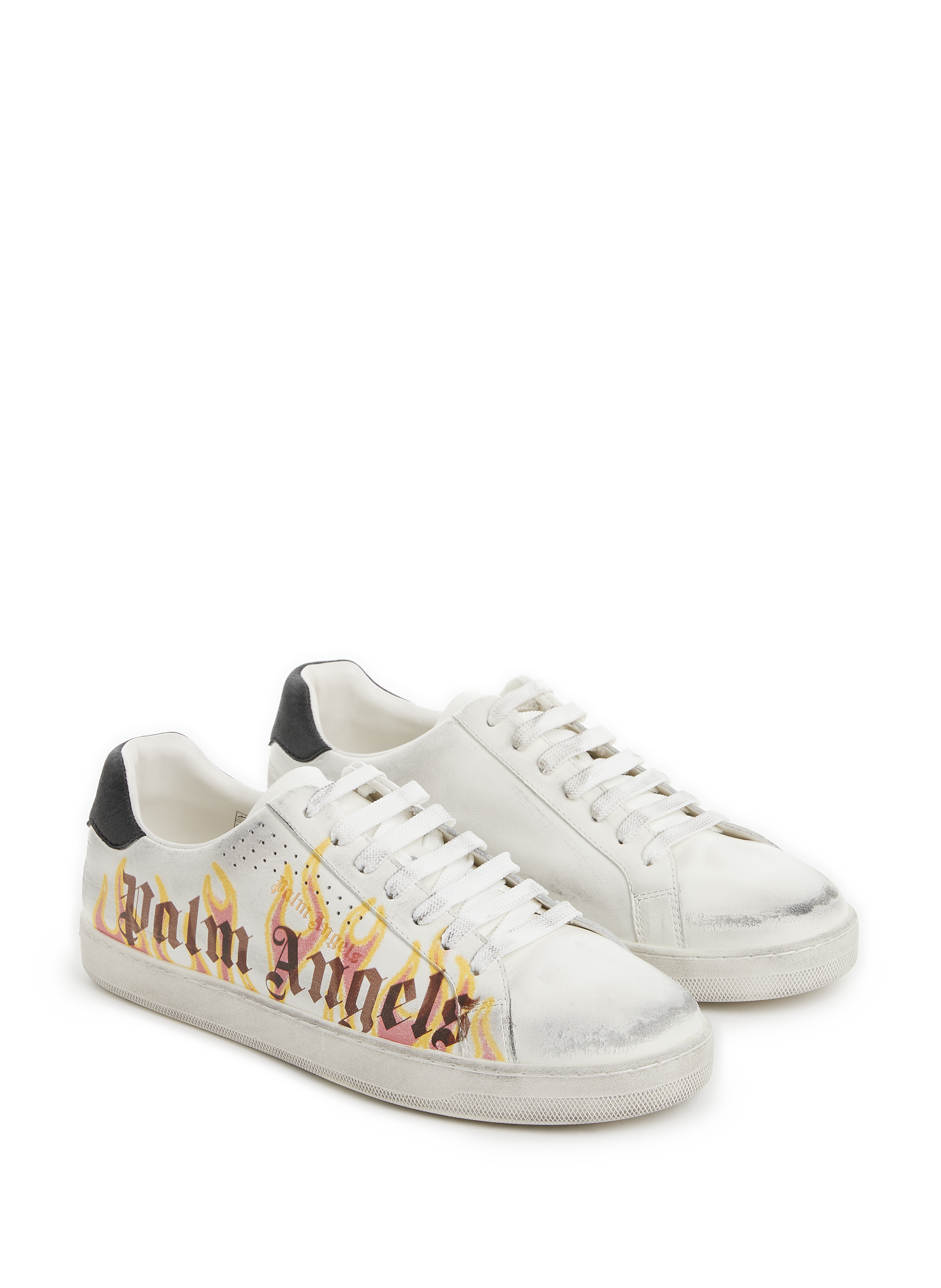 Baskets Palm Sprayprint en cuir