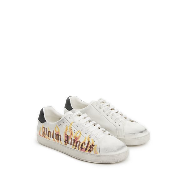 Baskets Palm Sprayprint en cuir