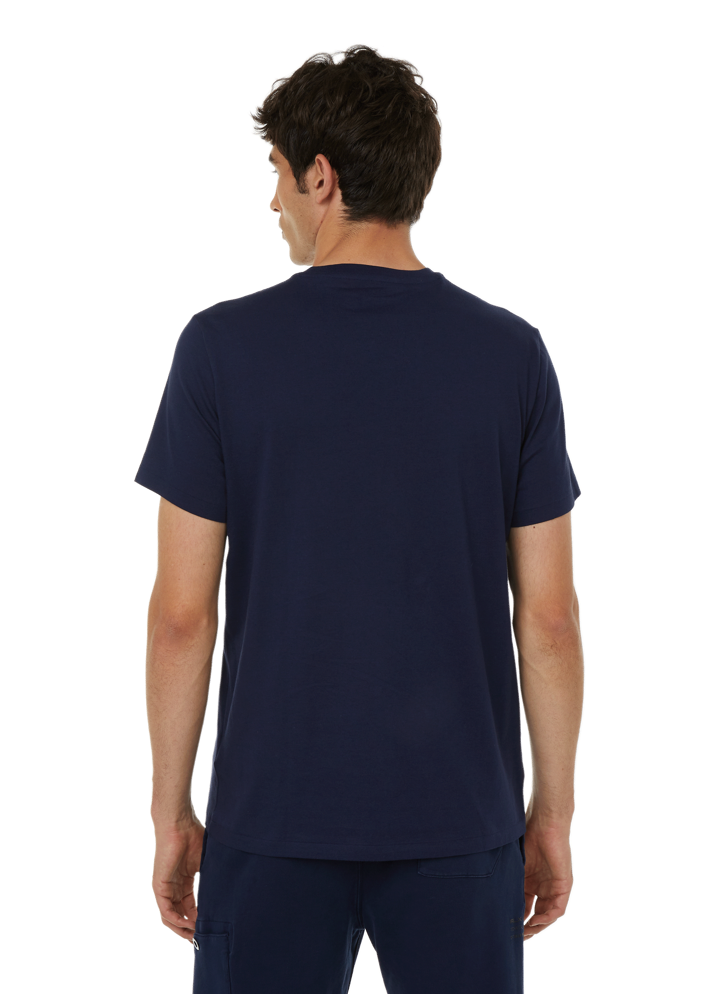 Round-neck cotton T-shirt POLO RALPH LAUREN Blue