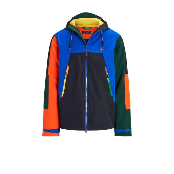 Veste patchwork à capuche