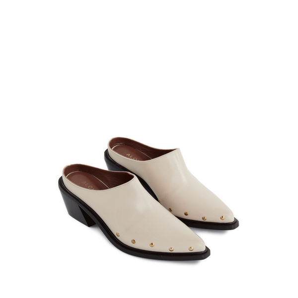Alohas Leather Clogs In Neutral