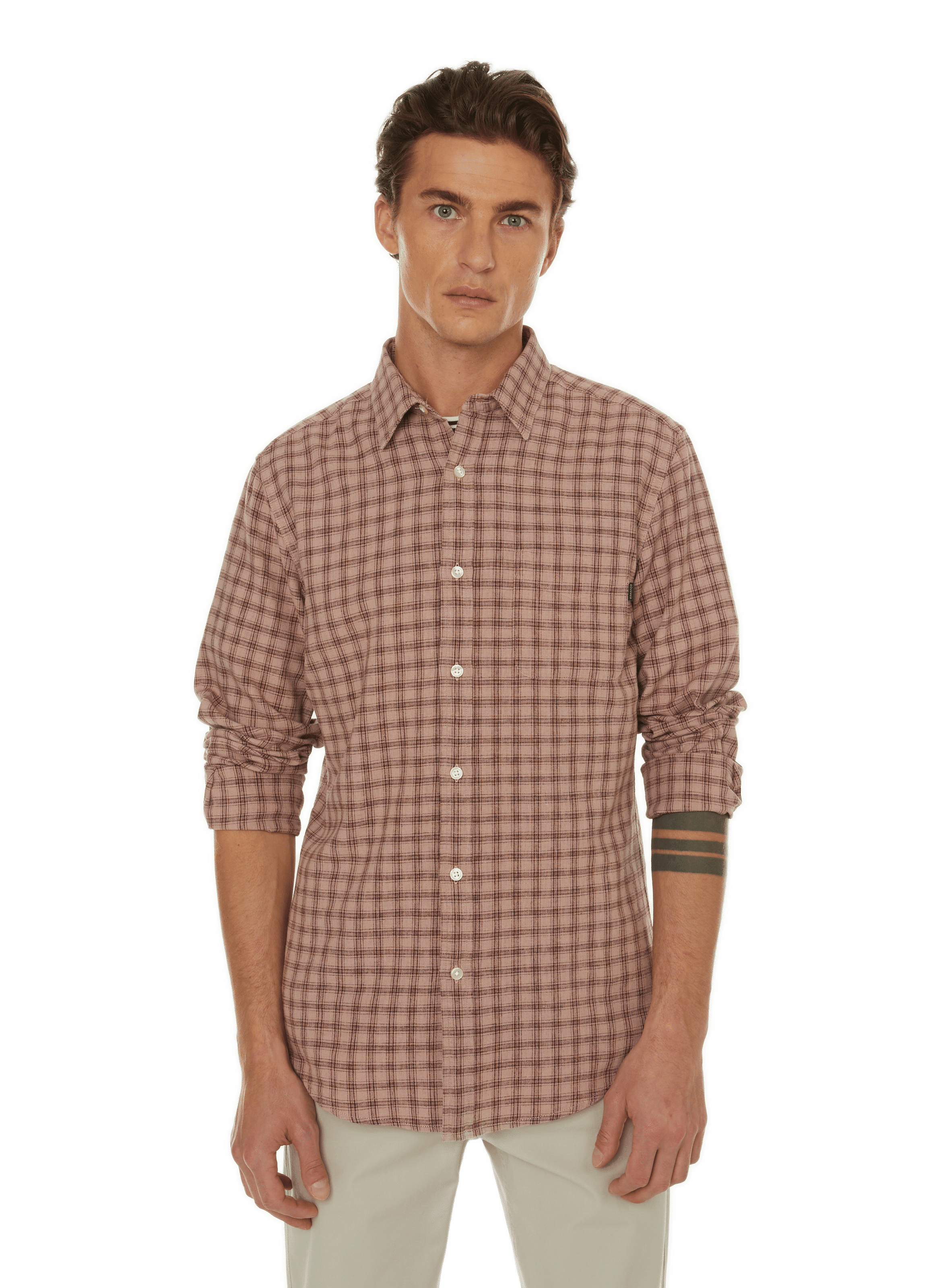 DOCKERS Chemise à manches longues Rose