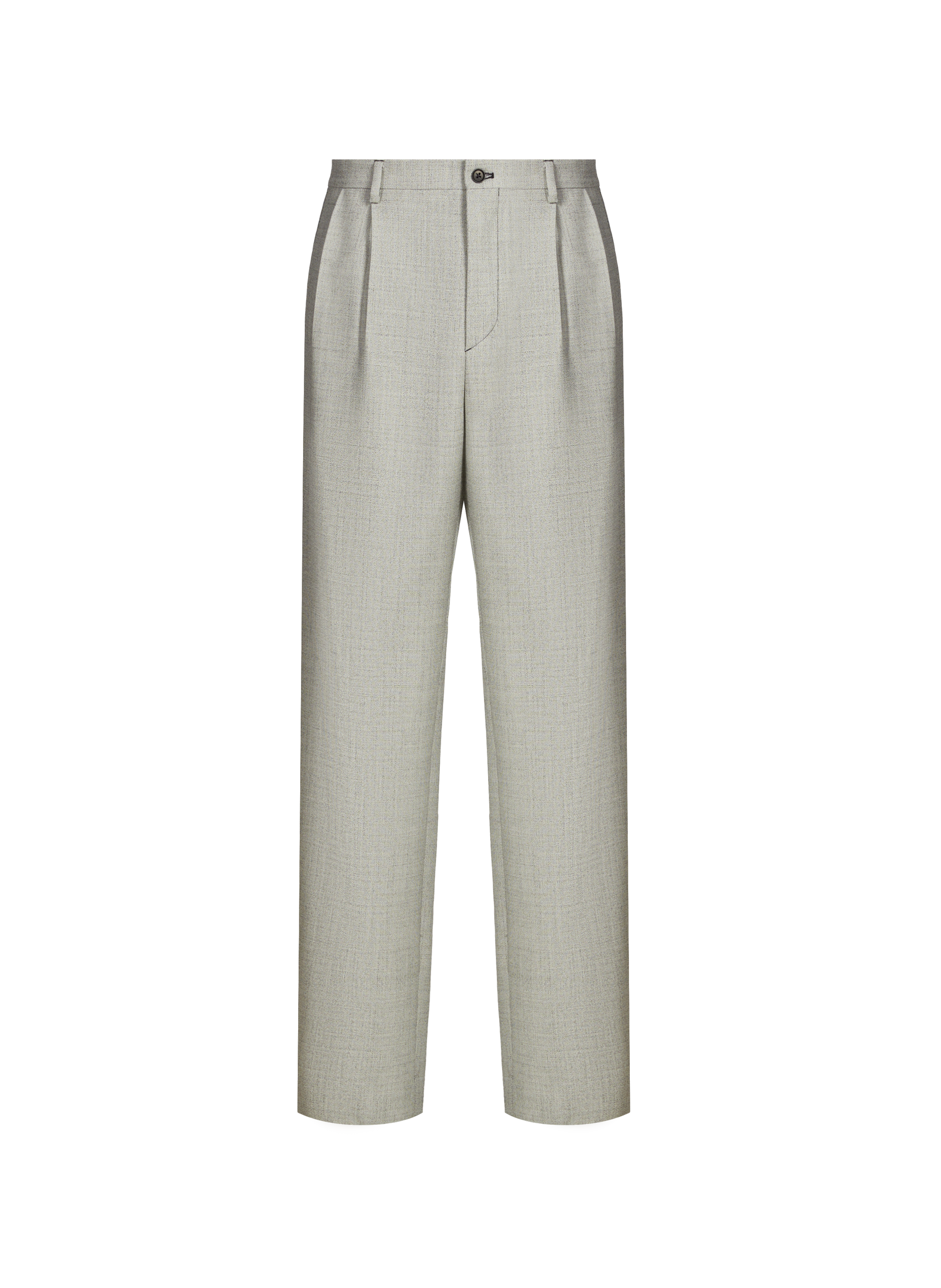 Straight wool trousers SAISON 1865 Beige