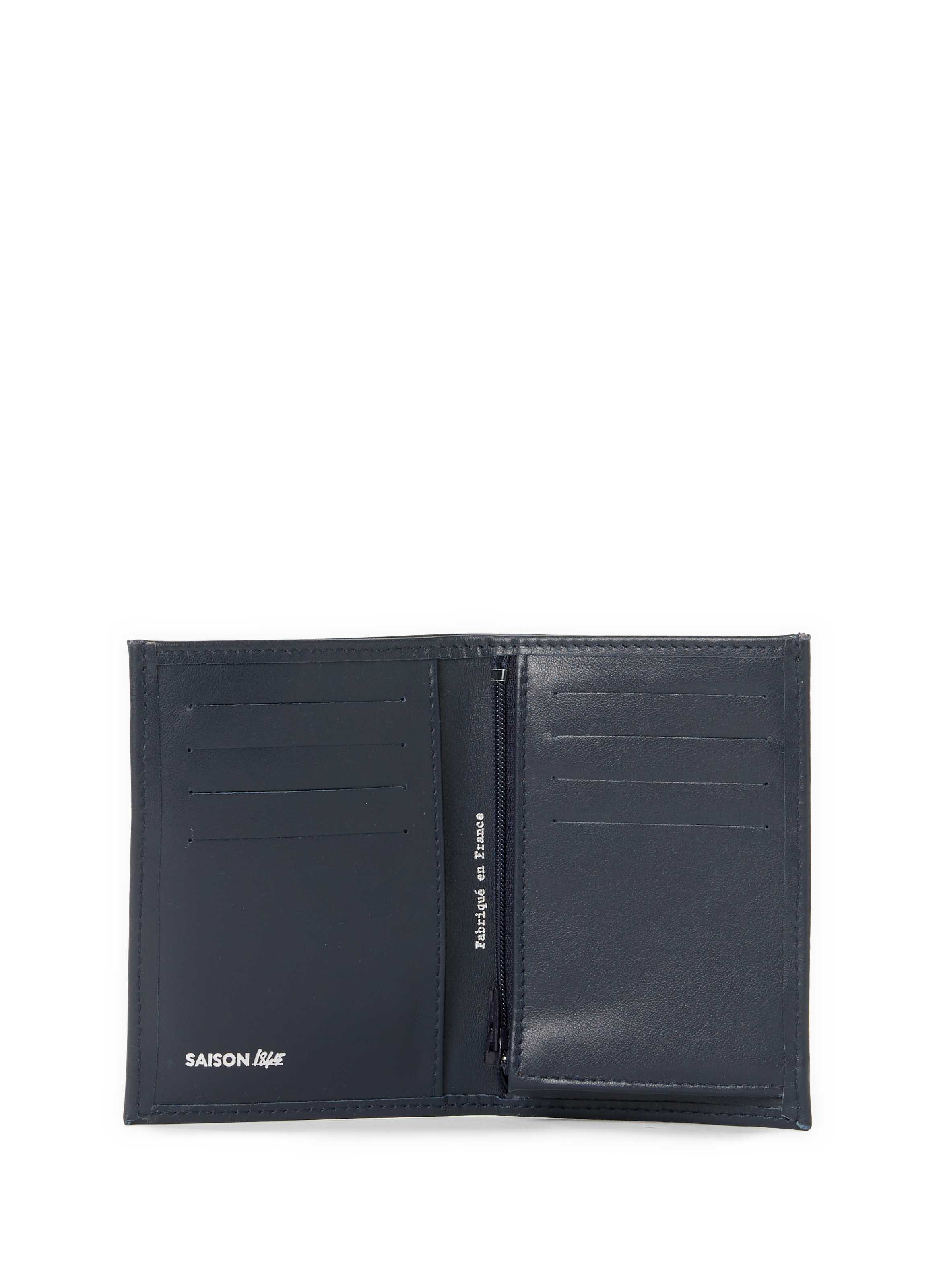 Leather card holder SAISON 1865 Blue