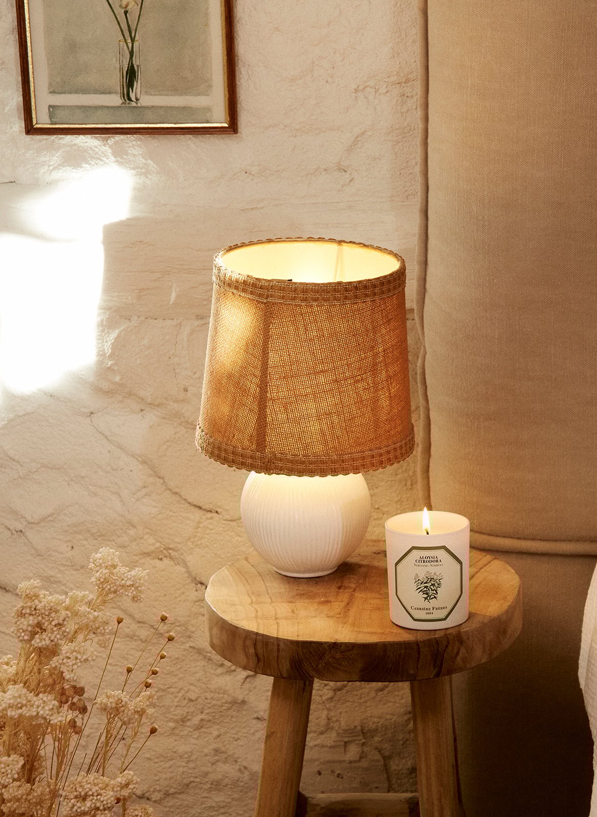 Verbena Scented Candle CARRIERE FRERES No color