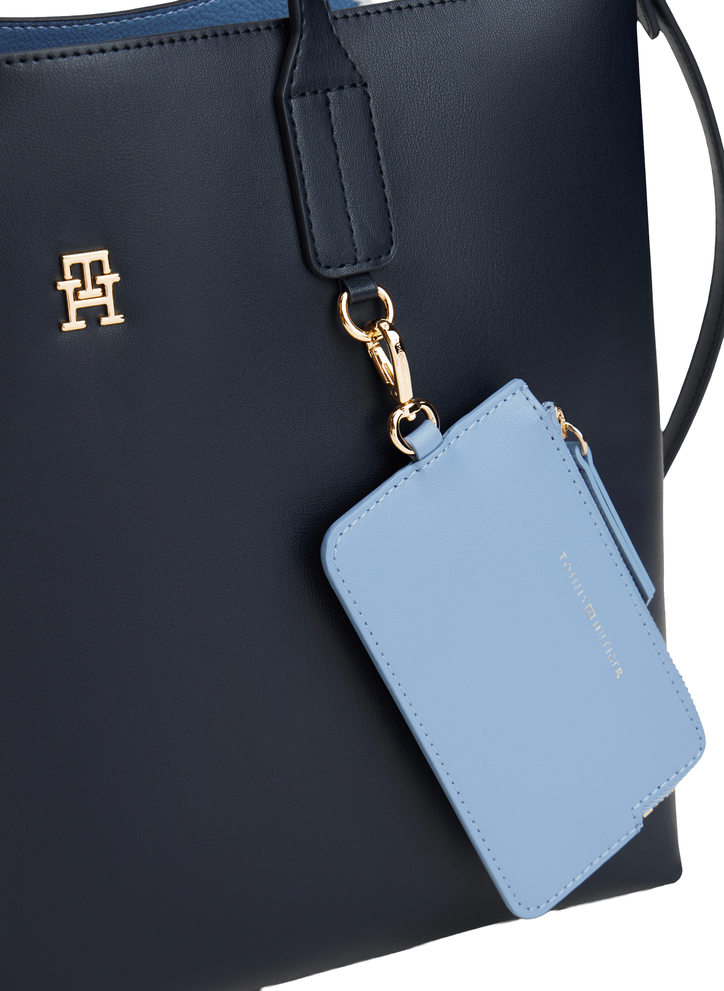 Sac cabas Icon Satchel TOMMY HILFIGER Bleu