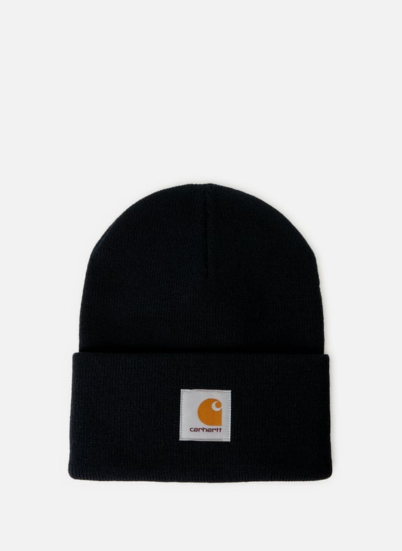 Logo beanie Green by CARHARTT WIP CARHARTT WIP Logo beanie Green