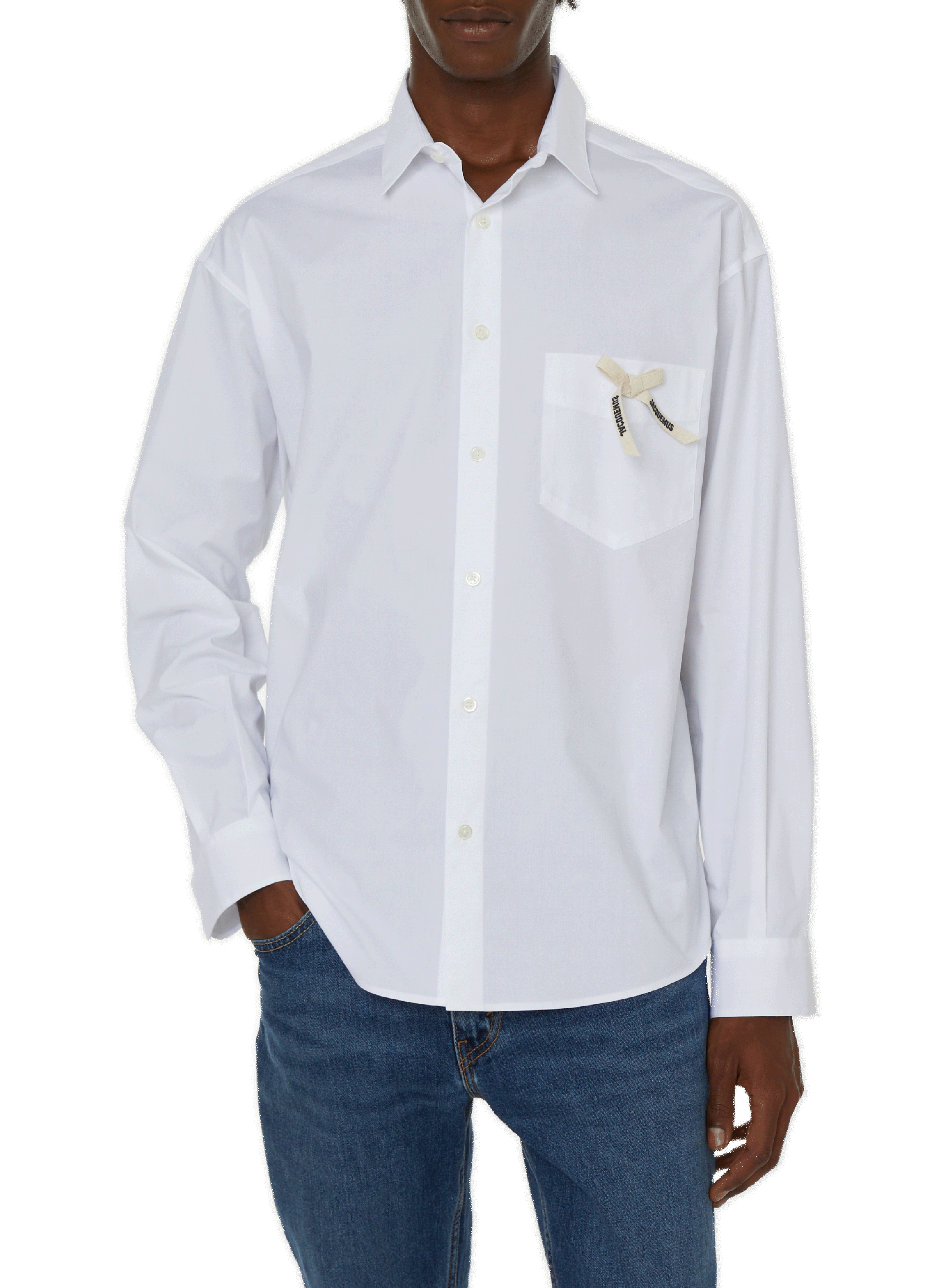 JACQUEMUS The Simon shirt White