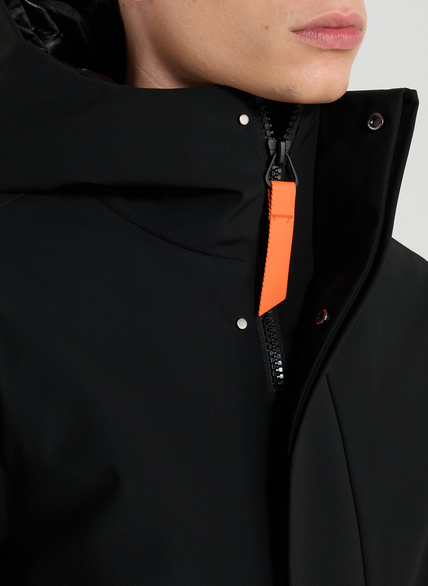 Parka technique Vlad à capuche GERTRUDE ET GASTON Noir