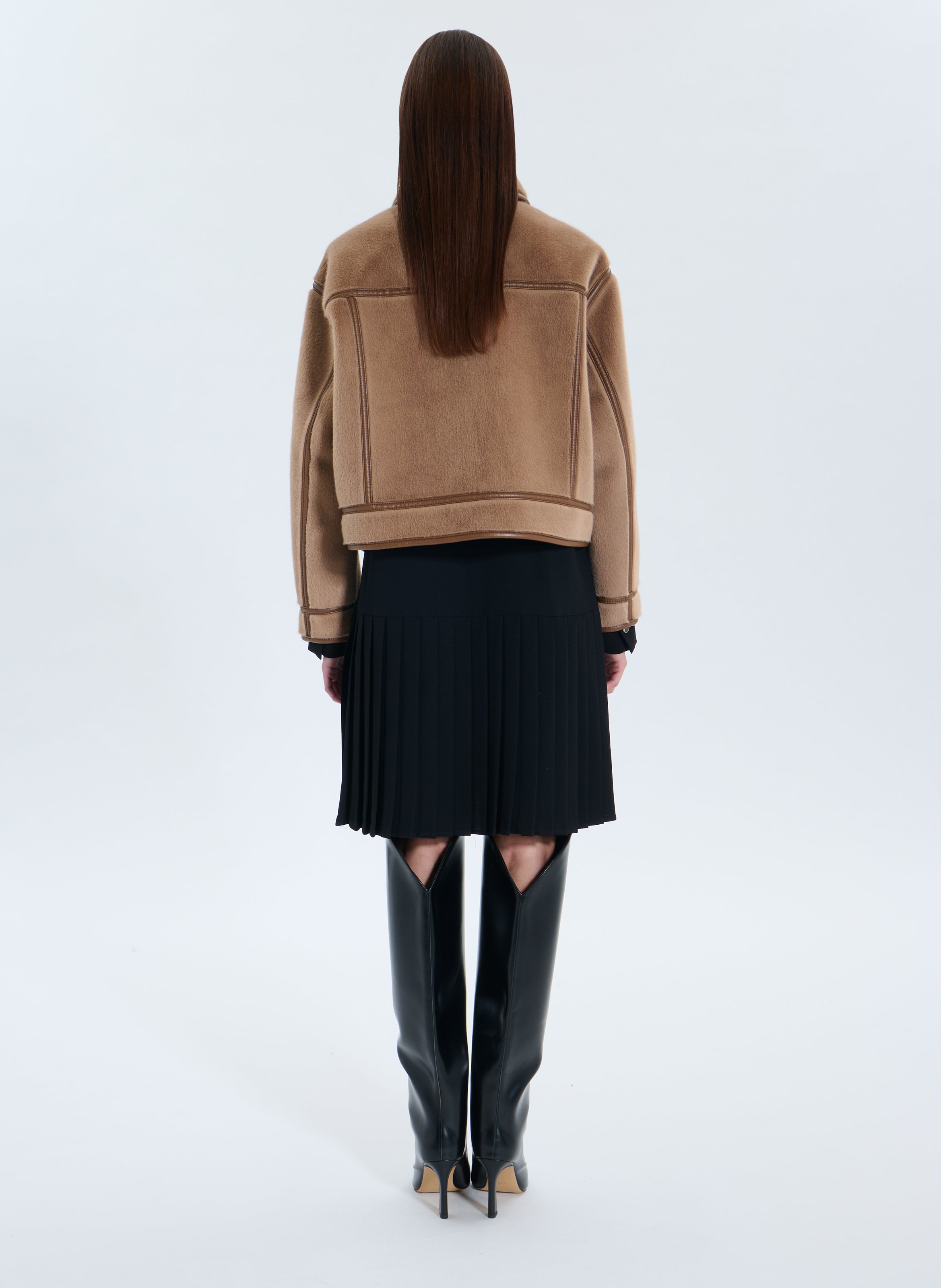 Veste courte monge ZAPA Marron