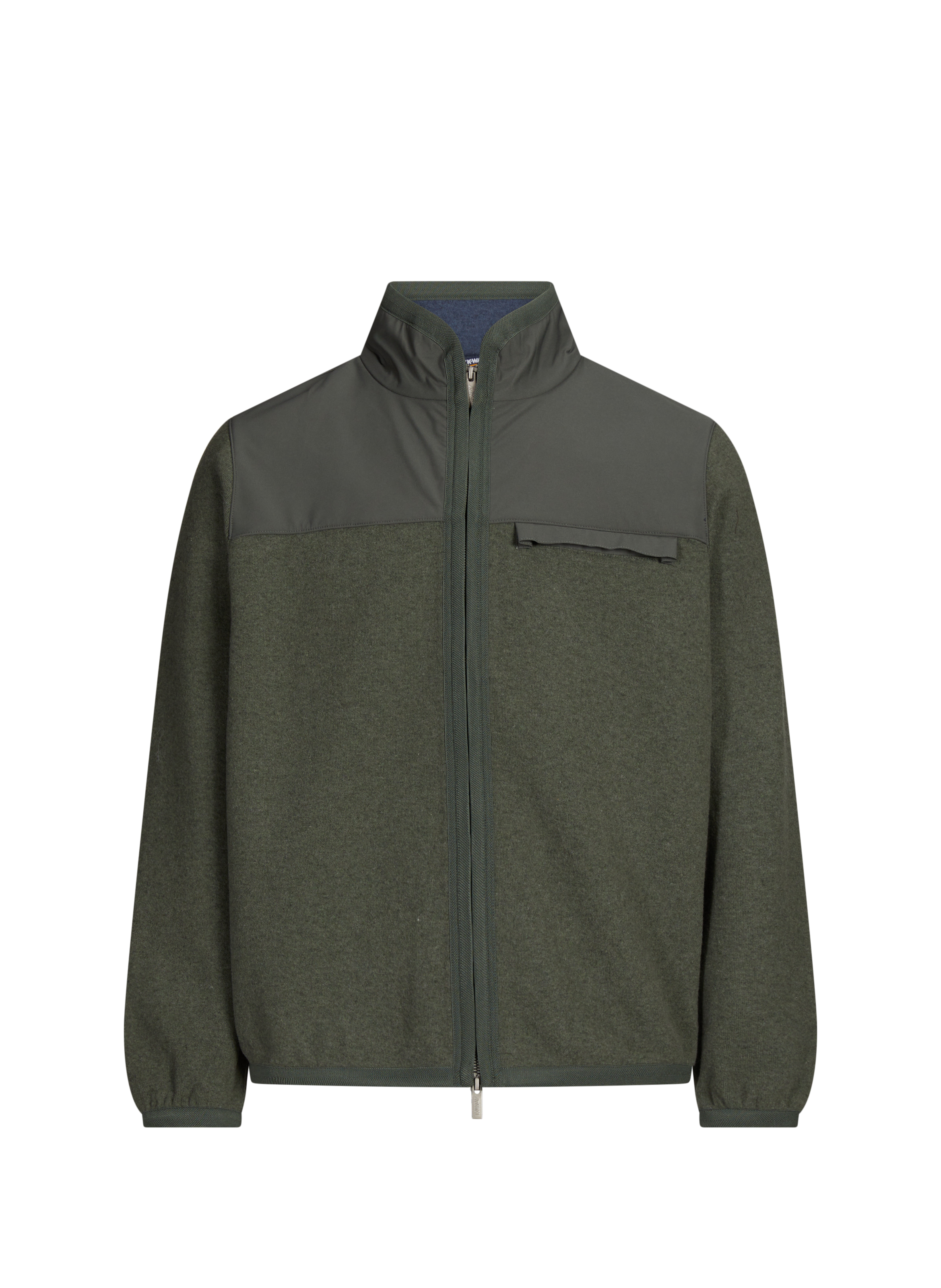 K-WAY Blouson à col montant Kaki