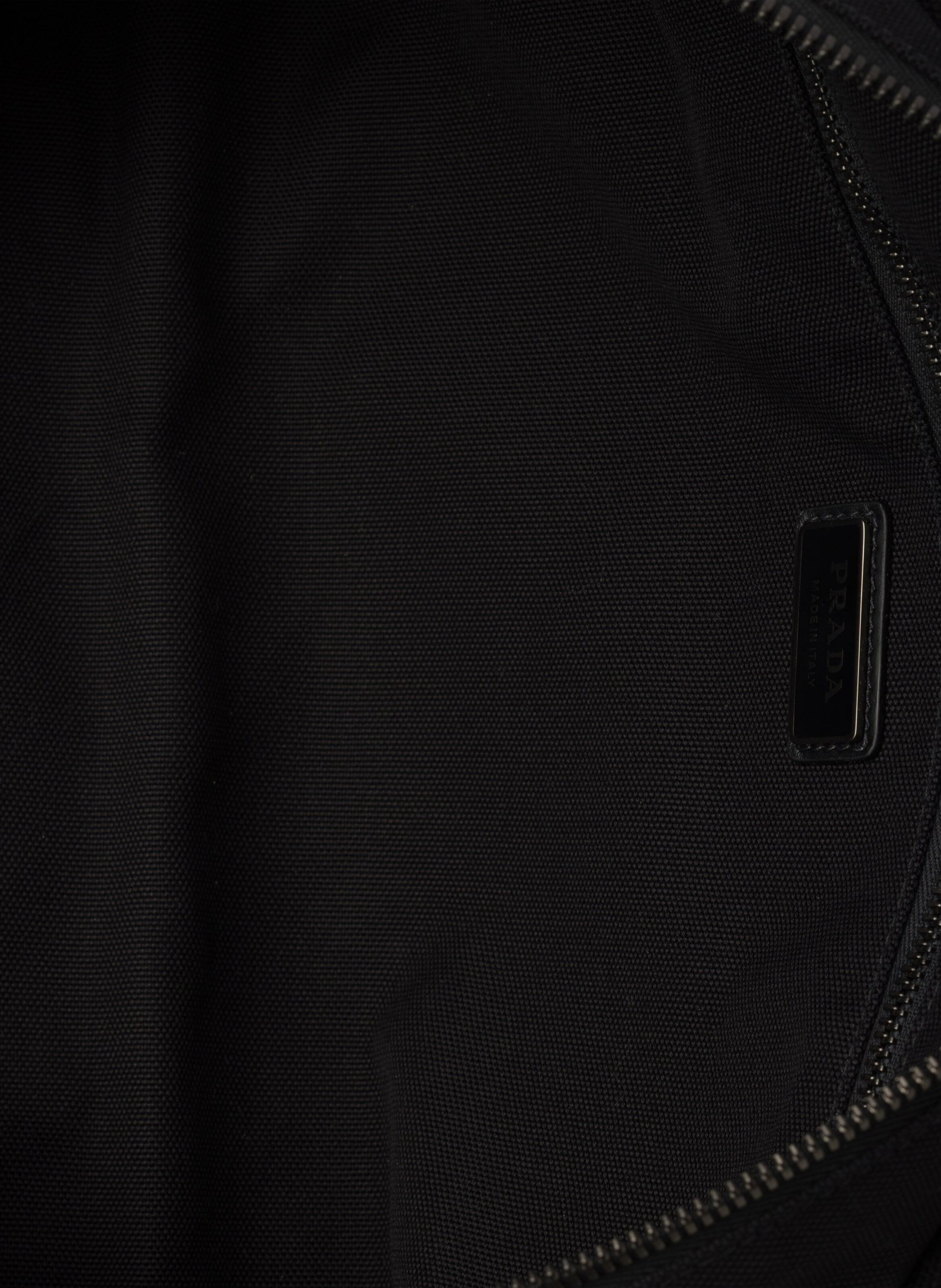 Sac marin en toile PRADA Noir