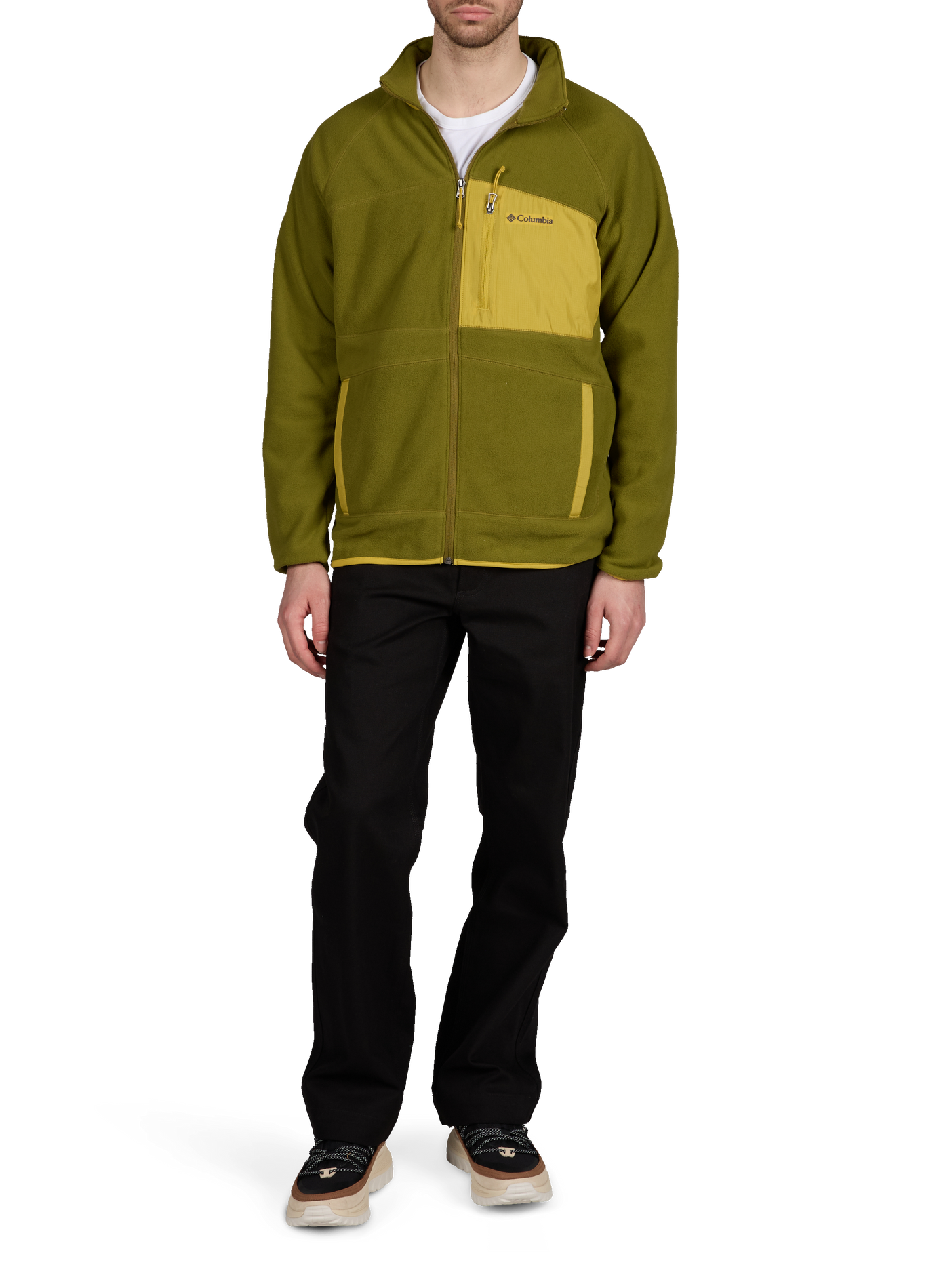 Veste polaire Fast Trek à col montant COLUMBIA Vert