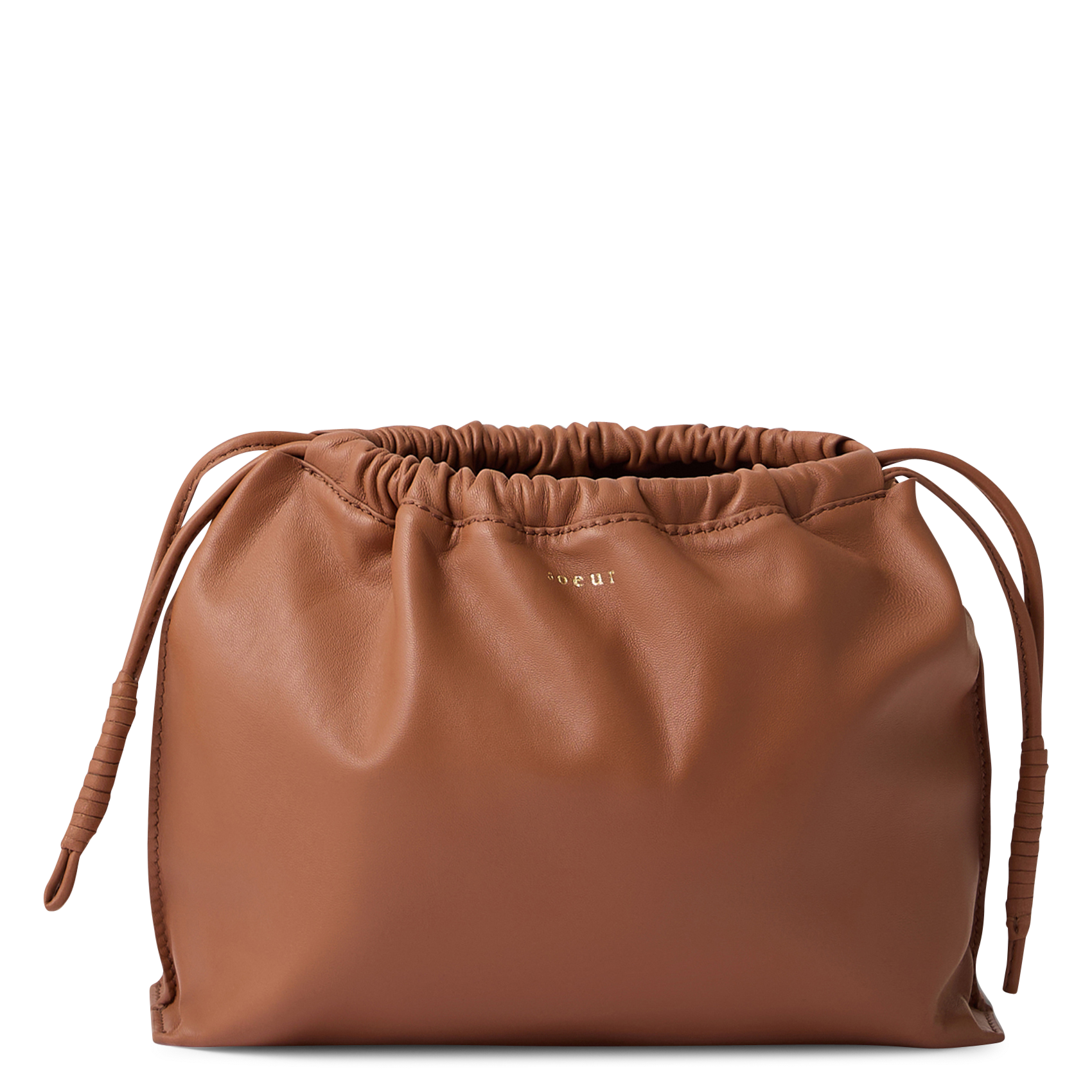 Sac bandoulière en cuir suzette SOEUR Rose