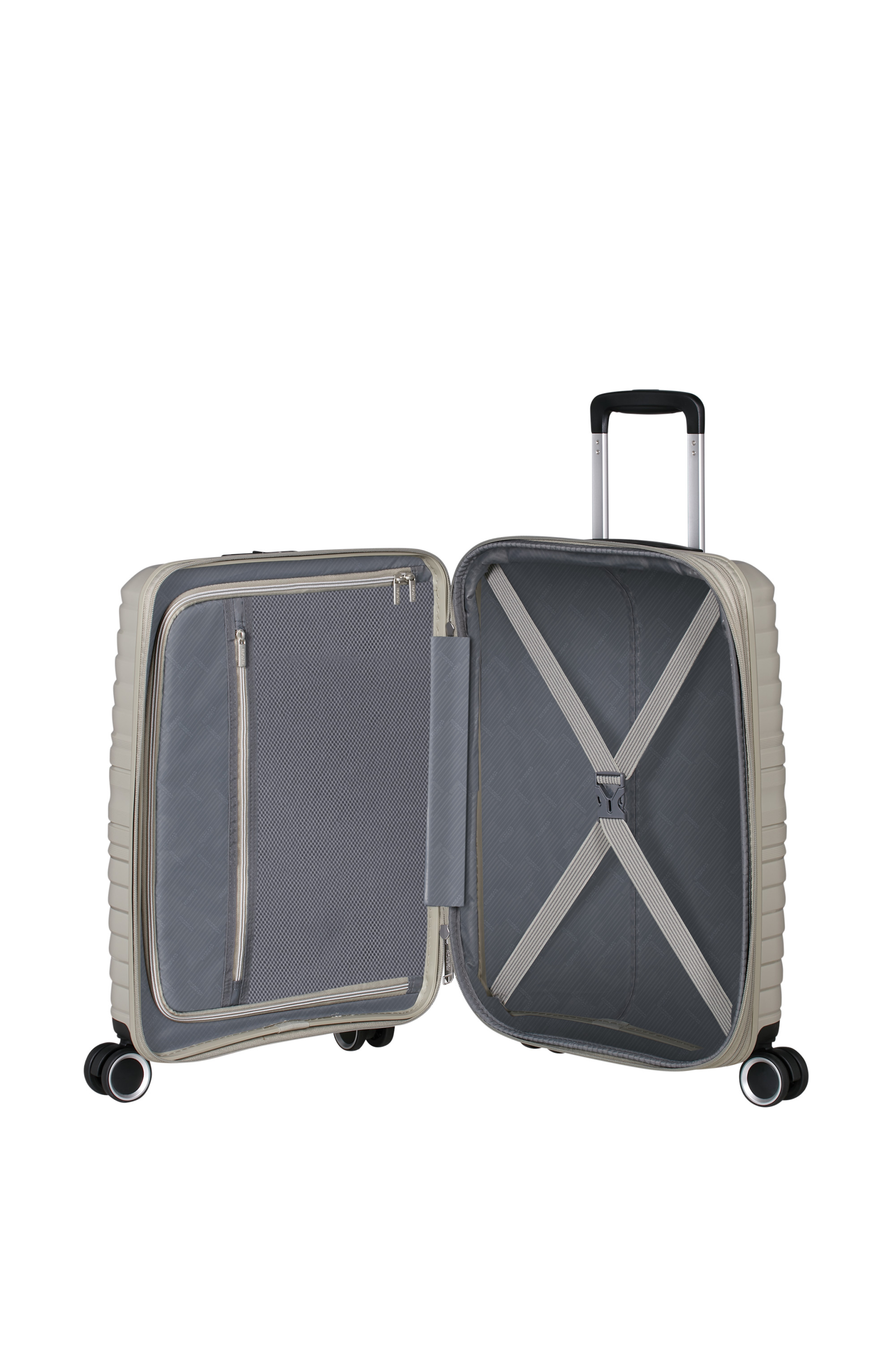 Flytwist valise 4 roues taille s AMERICAN TOURISTER Beige