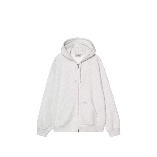 Sweat zippé à capuche en coton Sweat zippé à capuche en coton