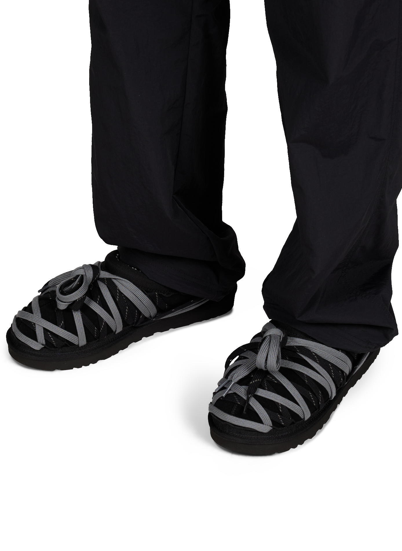 Chaussons Tasman Lace suédés UGG Noir