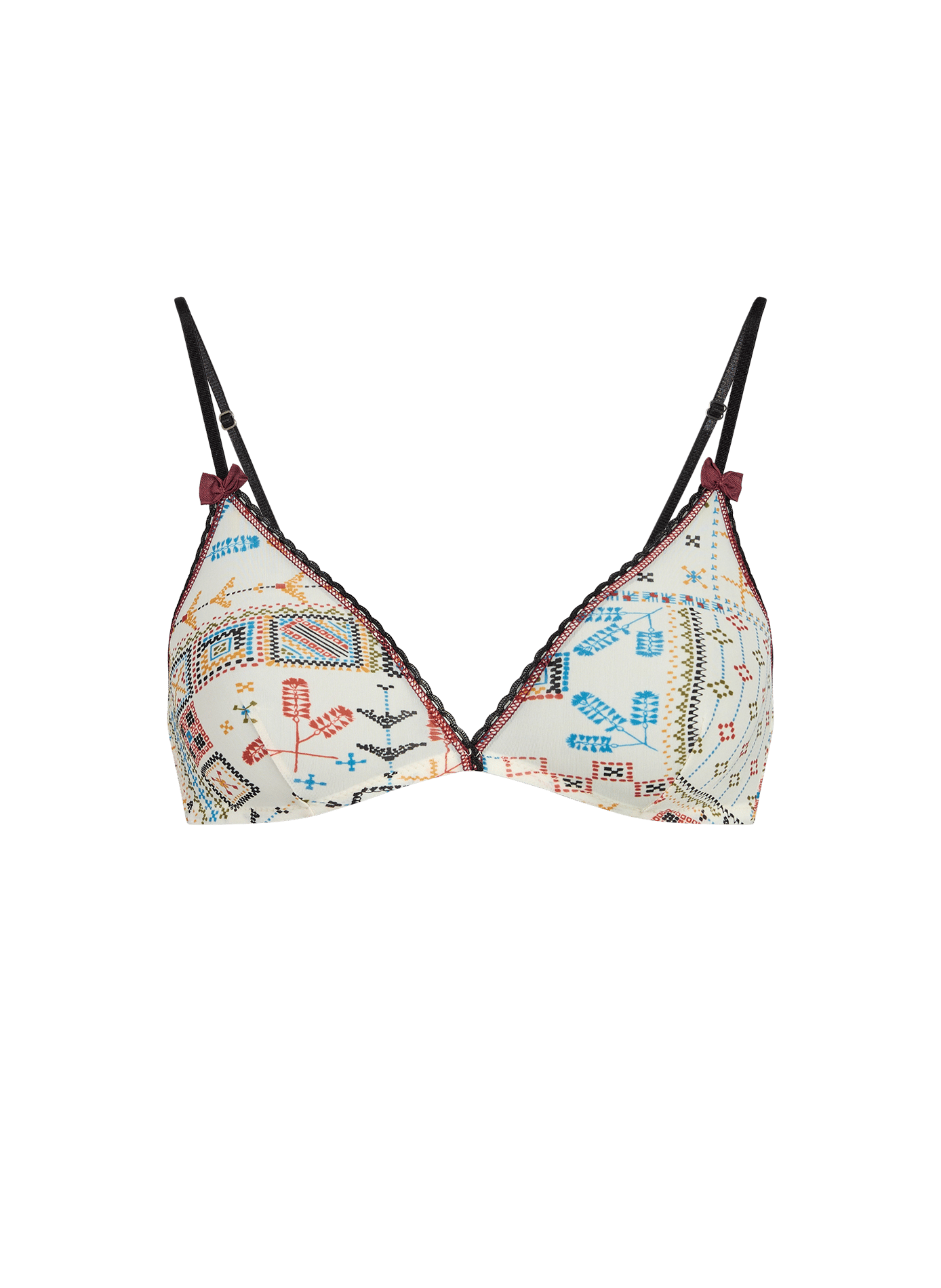 Triangle Print Bra MOMONI Multicolour