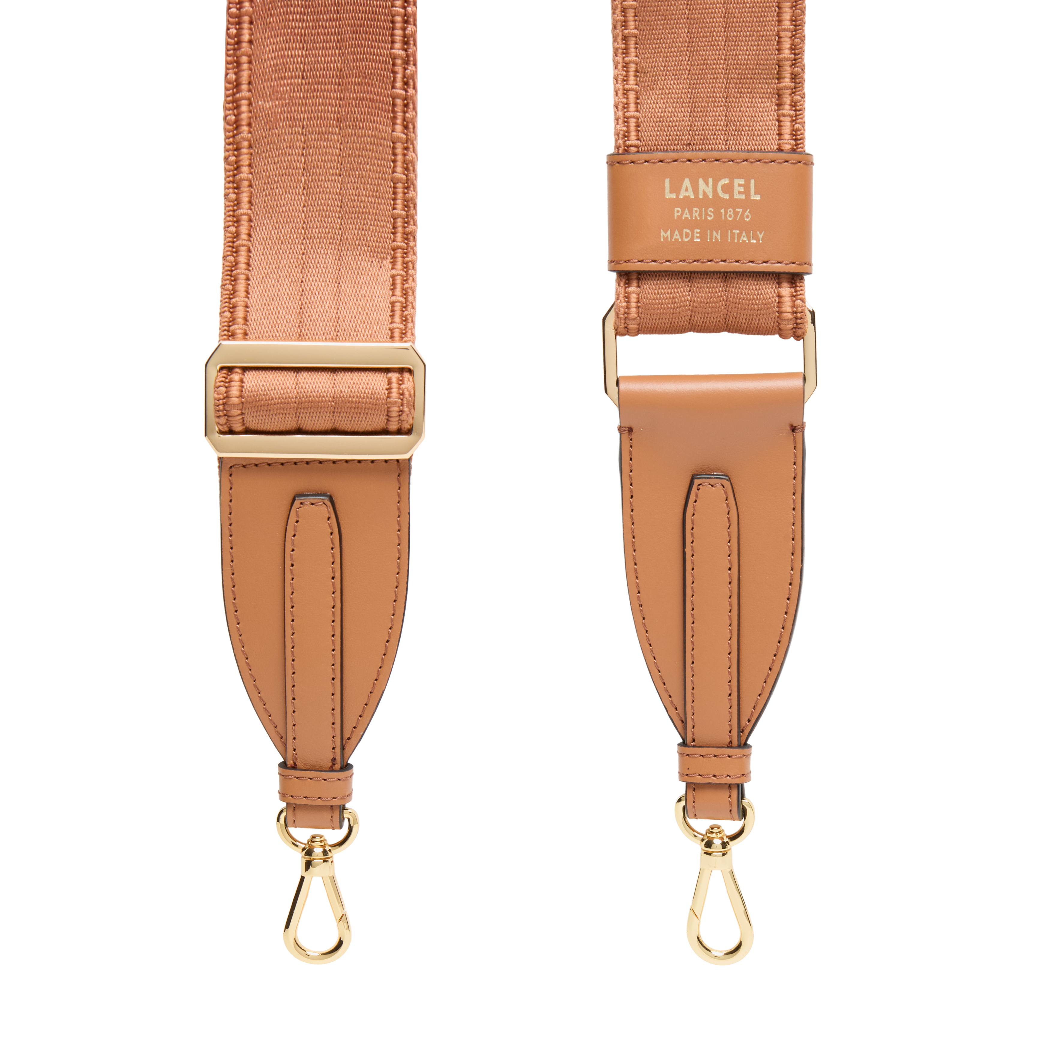 Bandoulière sangle ajustable bcbg de lancel en cuir LANCEL Marron