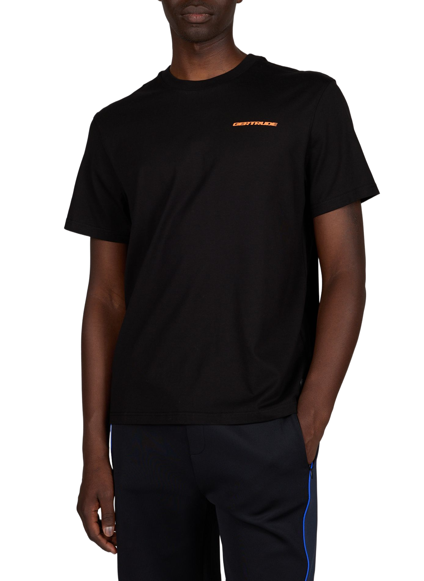 tee-shirt droit en coton GERTRUDE ET GASTON Noir