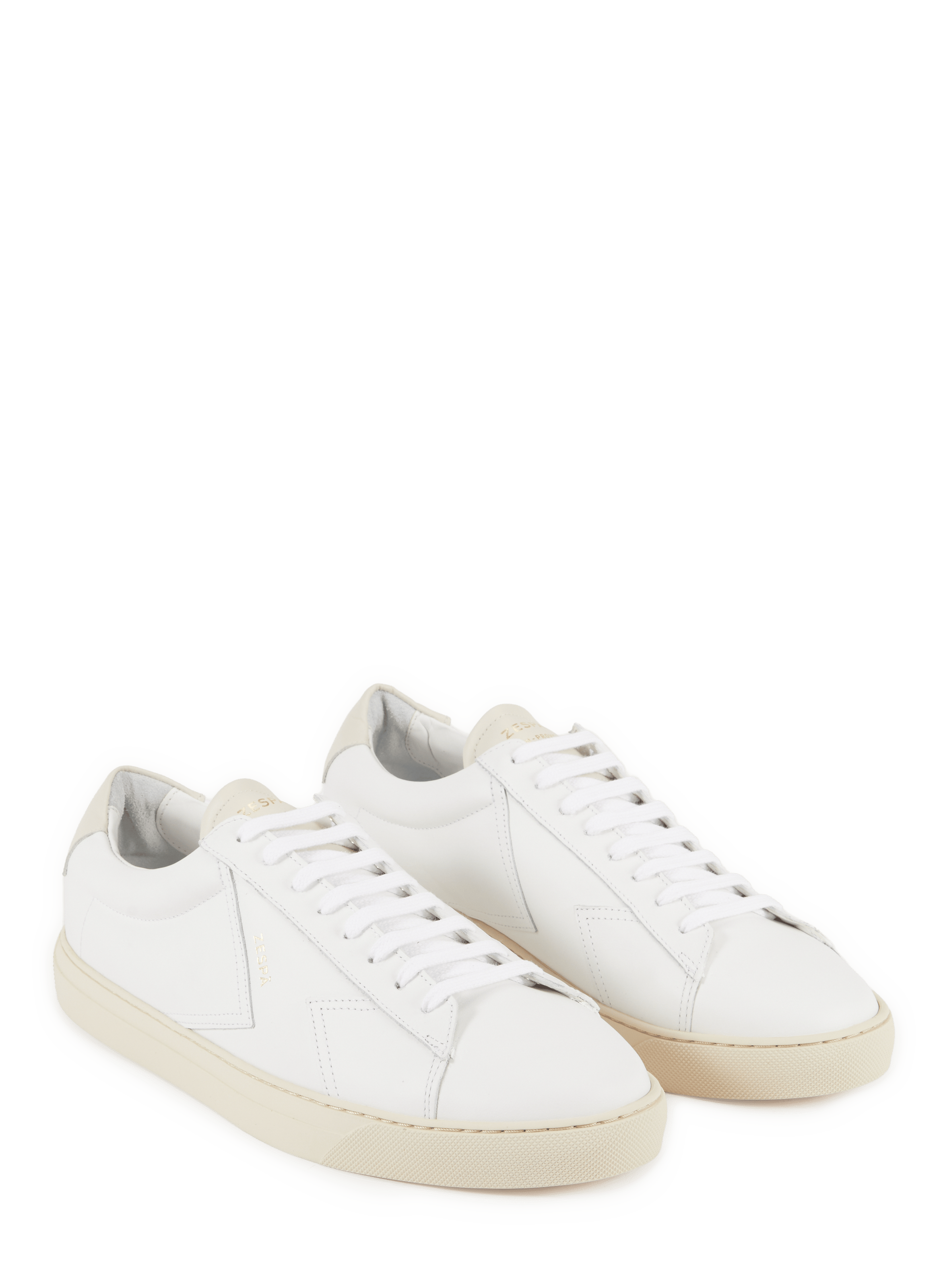 Baskets ZSP4 en cuir ZESPA Blanc