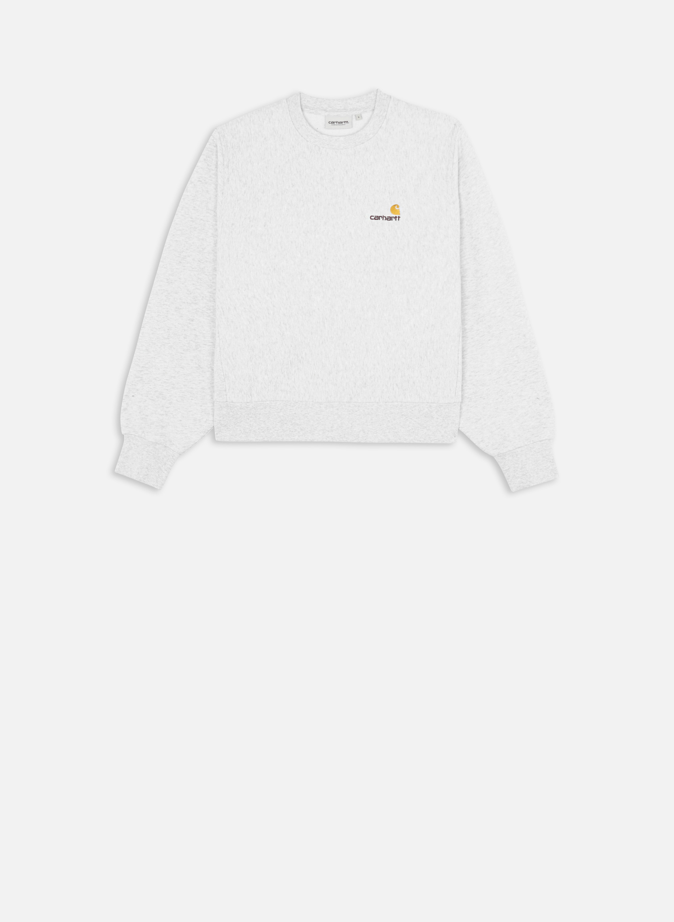 Sweatshirt w' american script sweat CARHARTT WIP Gris