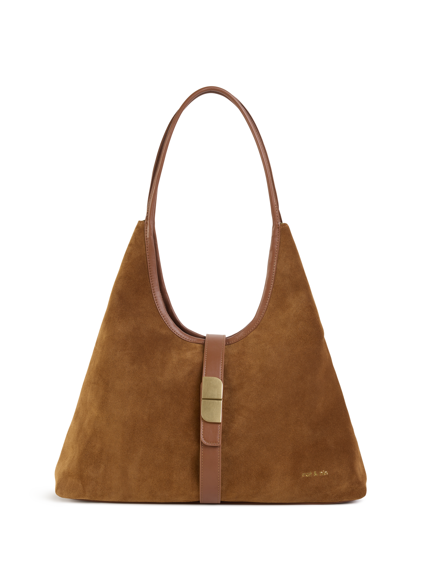 Lederhandtasche NAT & NIN Braun
