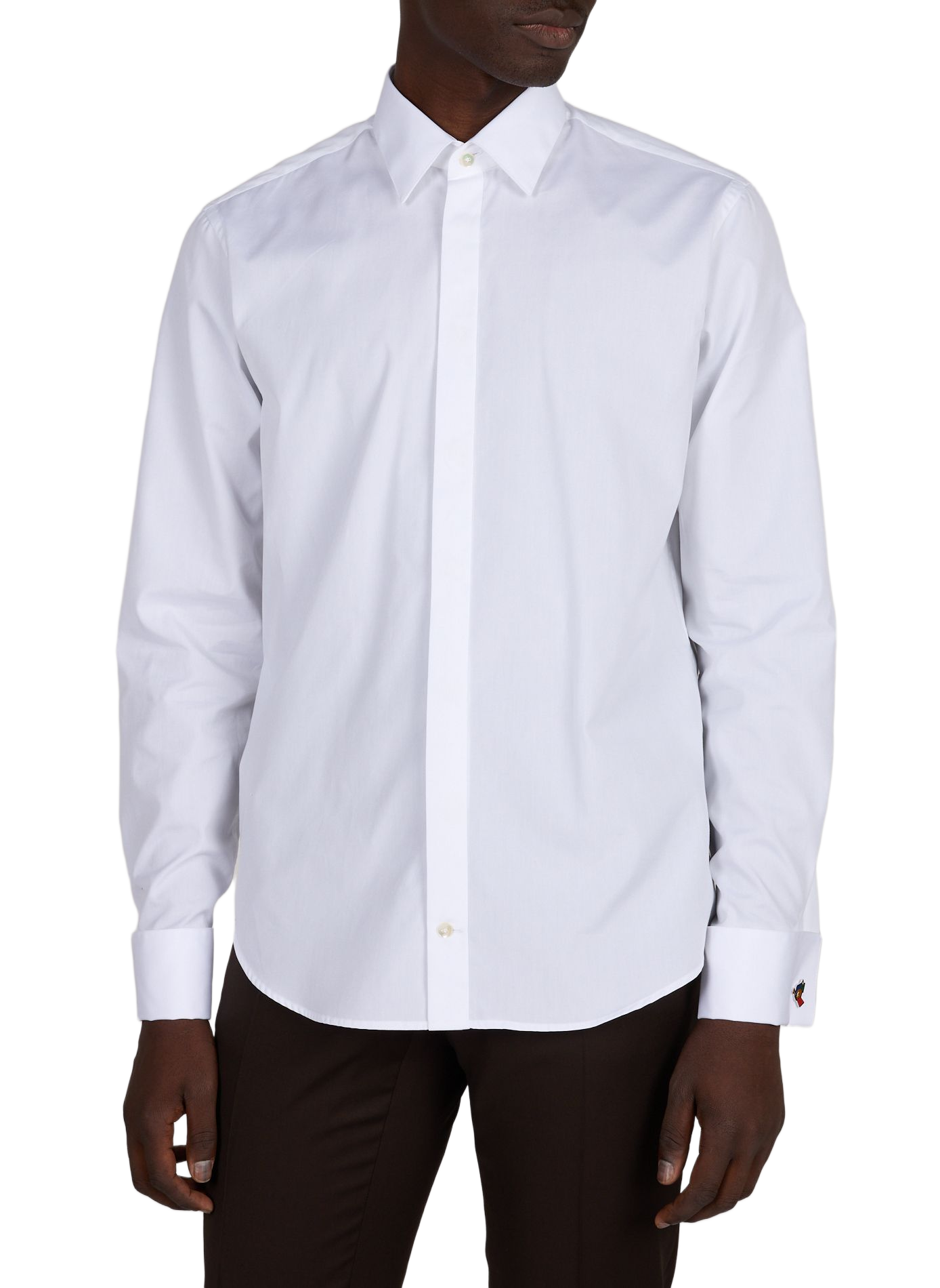 Slim-fit cotton shirt VAN LAACK White