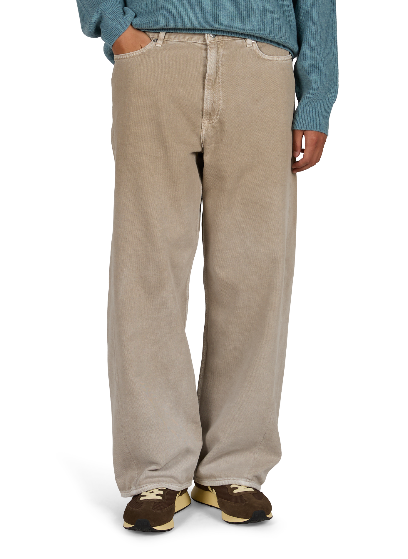 Timothy Jeans aus Baumwolldenim SAMSOE SAMSOE Beige