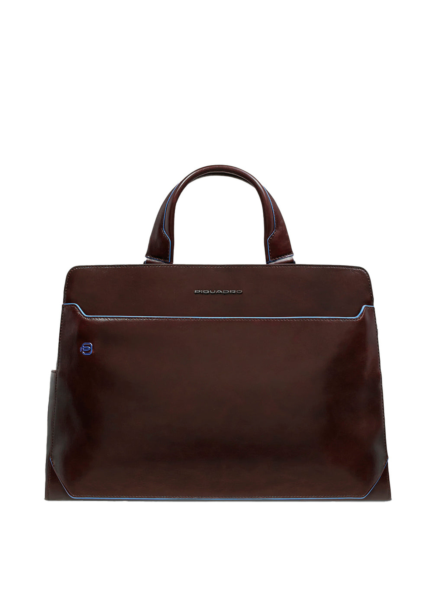 Sac d'ordinateur 15,6" personnalisable PIQUADRO Marron