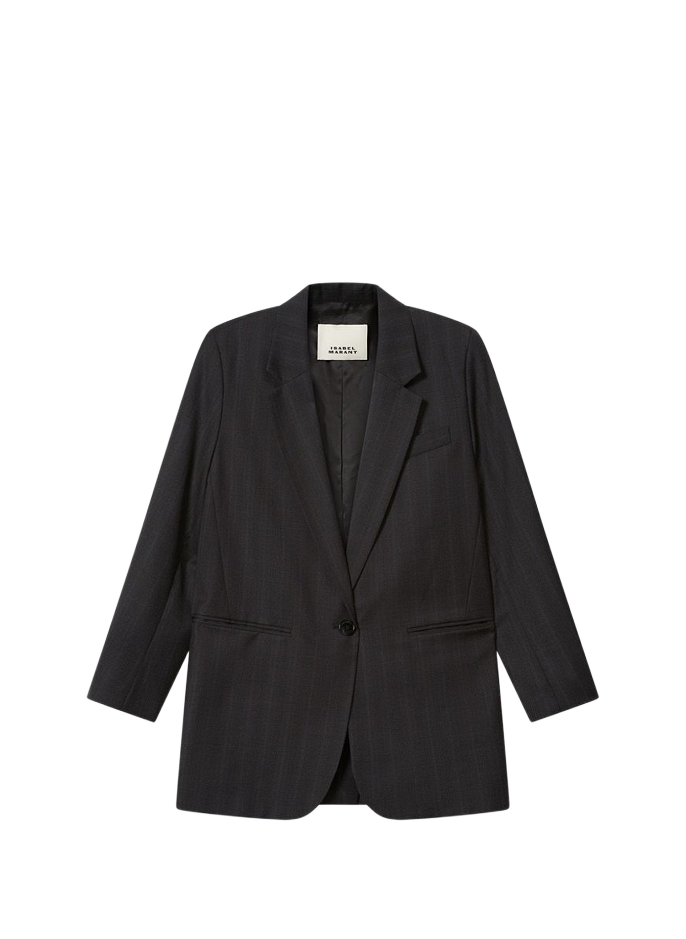 NERIX tailored jacket in virgin wool blend ISABEL MARANT Grey