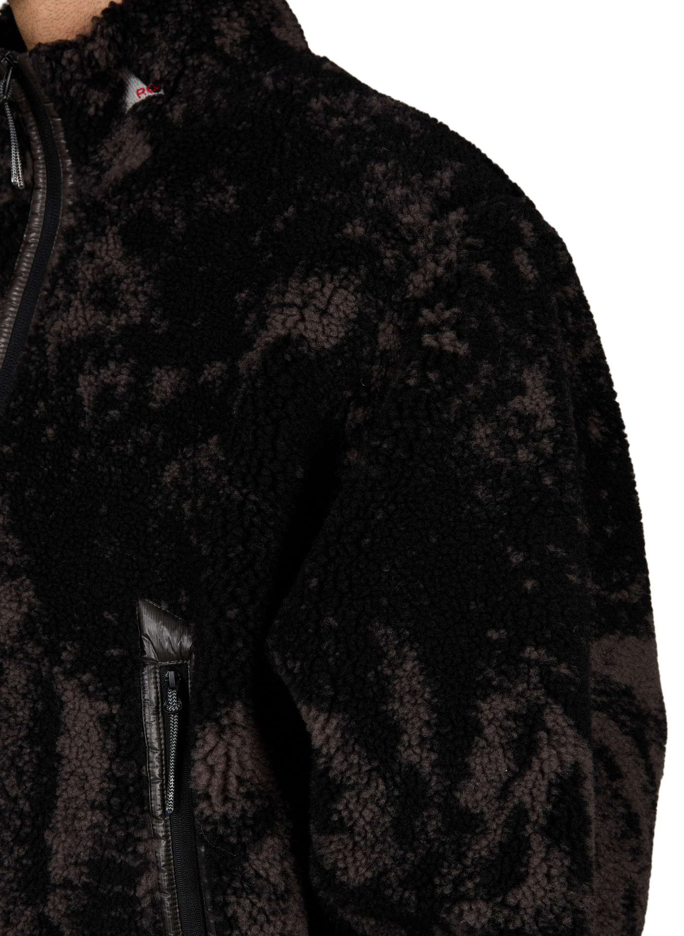 Sweat col montant duveteux ROA Multicolore