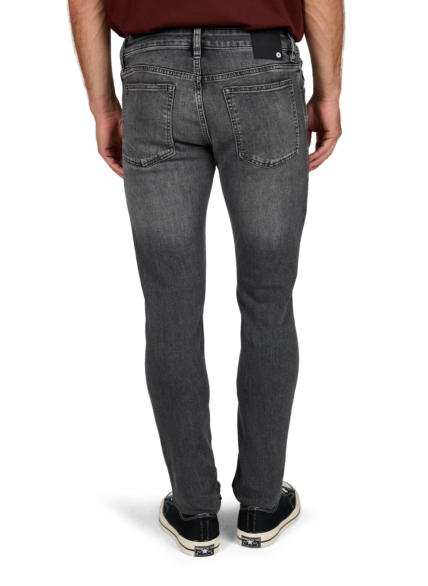 Jeans in verwaschener Optik aus Baumwollmischung STRELLSON Grau