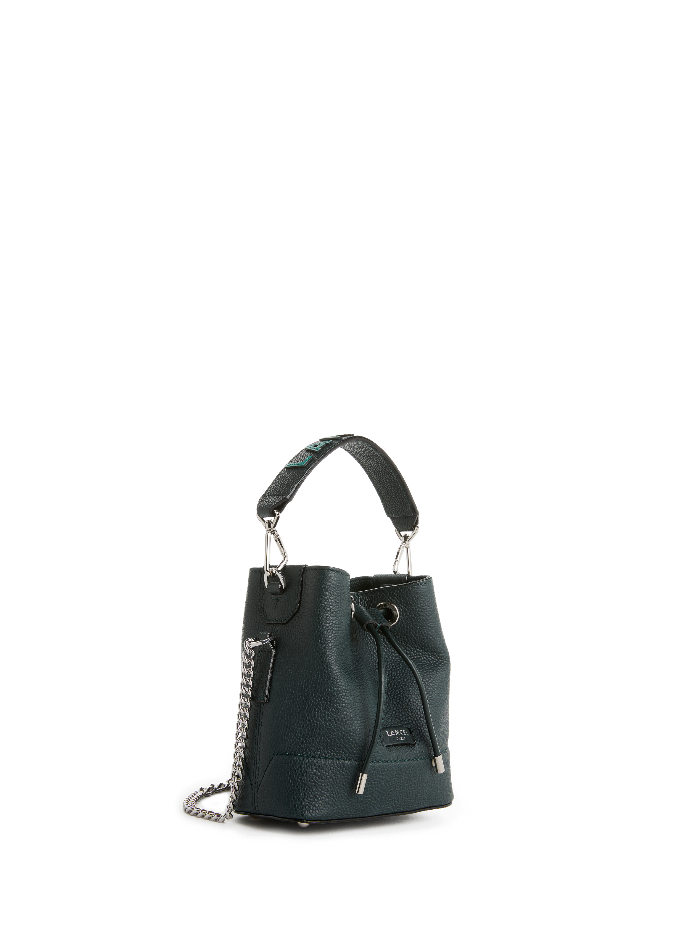 Mini sac seau Ninon en cuir