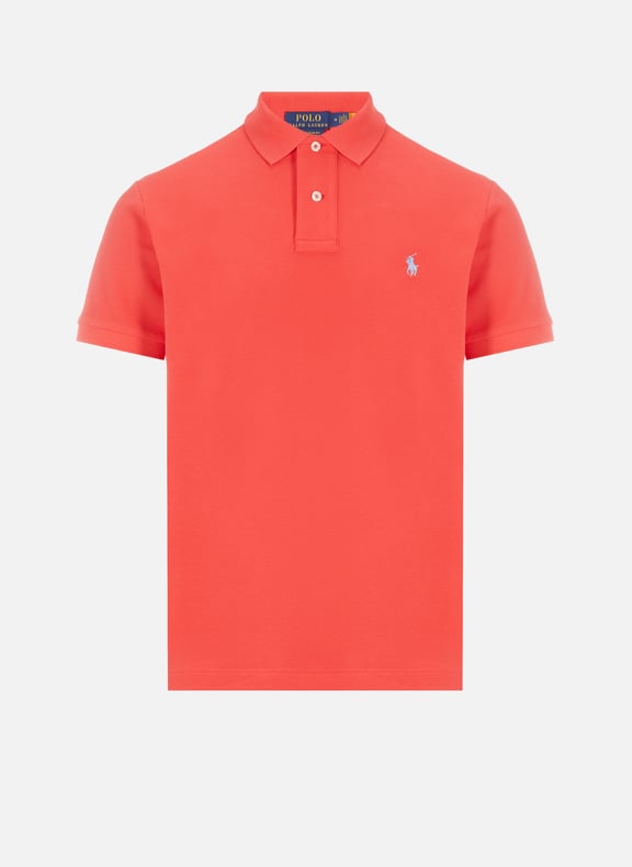 Cotton piqué polo shirt Red by POLO RALPH LAUREN POLO RALPH LAUREN Cotton piqué polo shirt Red