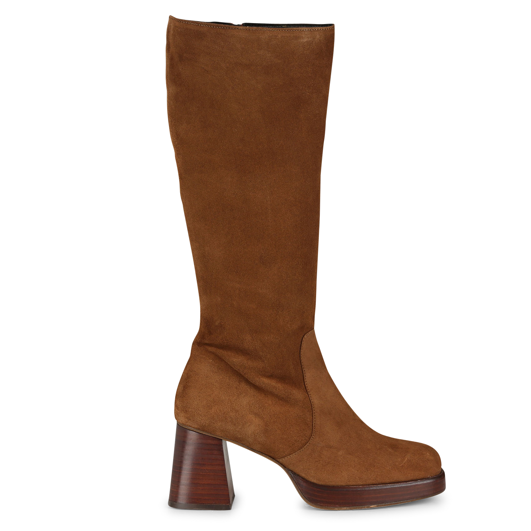 Bottes En Cuir Marron - Taille 38 - Occasion Très Bon état - Satisfaction Garantie