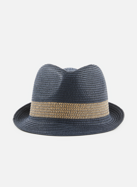 Blue straw hat SEASON 1865 