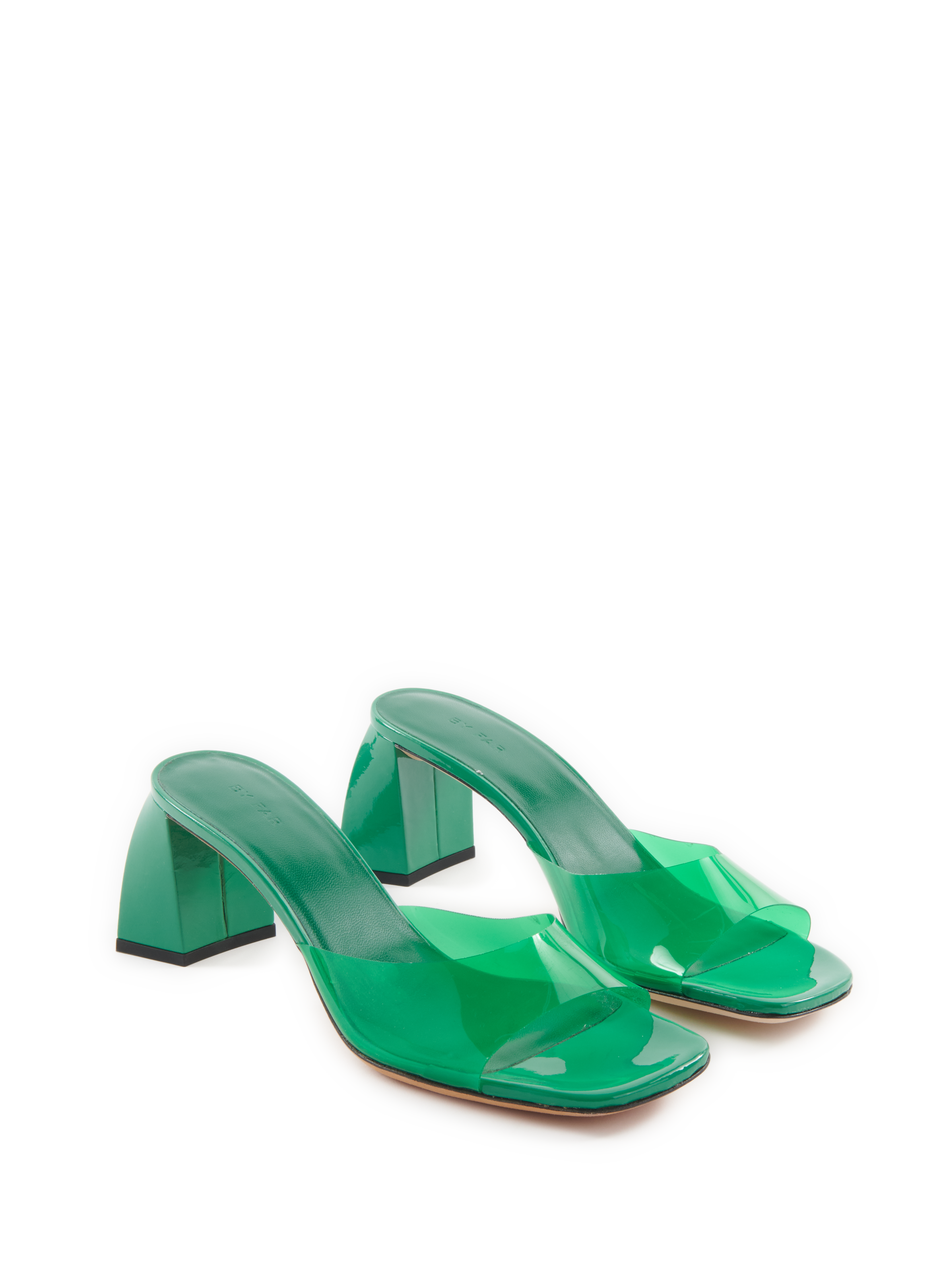 Mules à talon  BY FAR Vert
