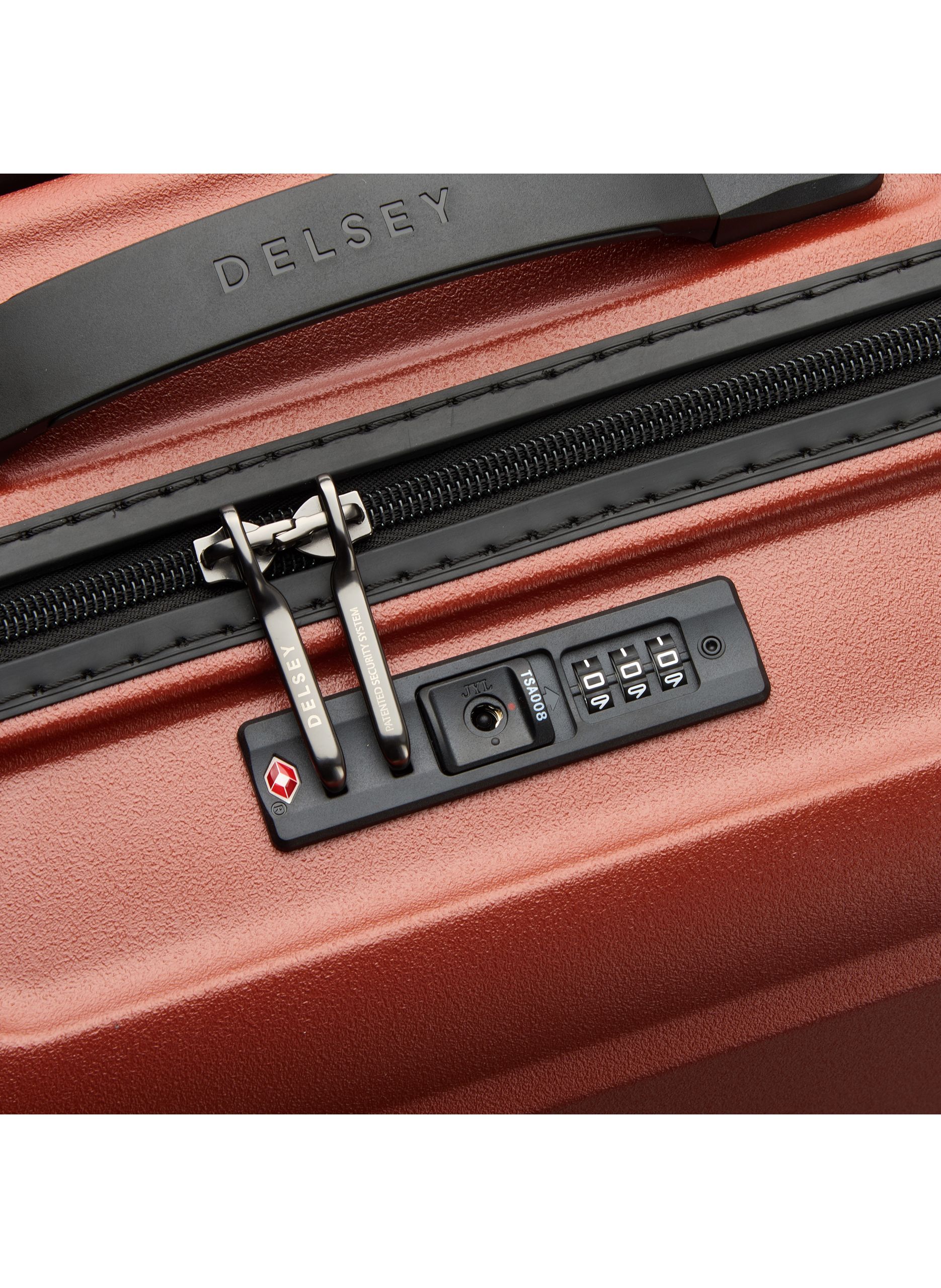 Valise cabine rigide taille s - turenne 2.0 DELSEY PARIS Marron