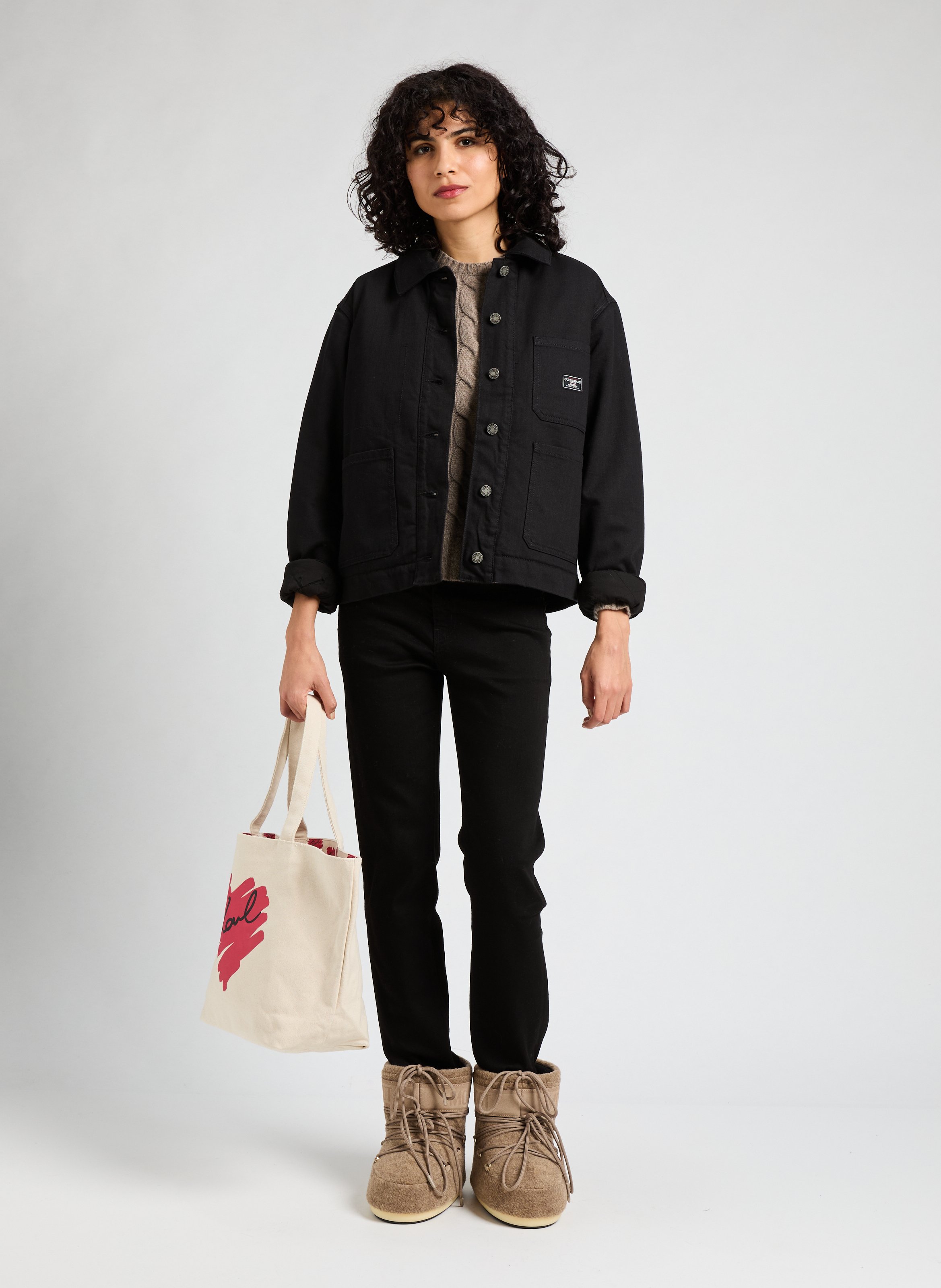 Veste denim  GUESS Noir