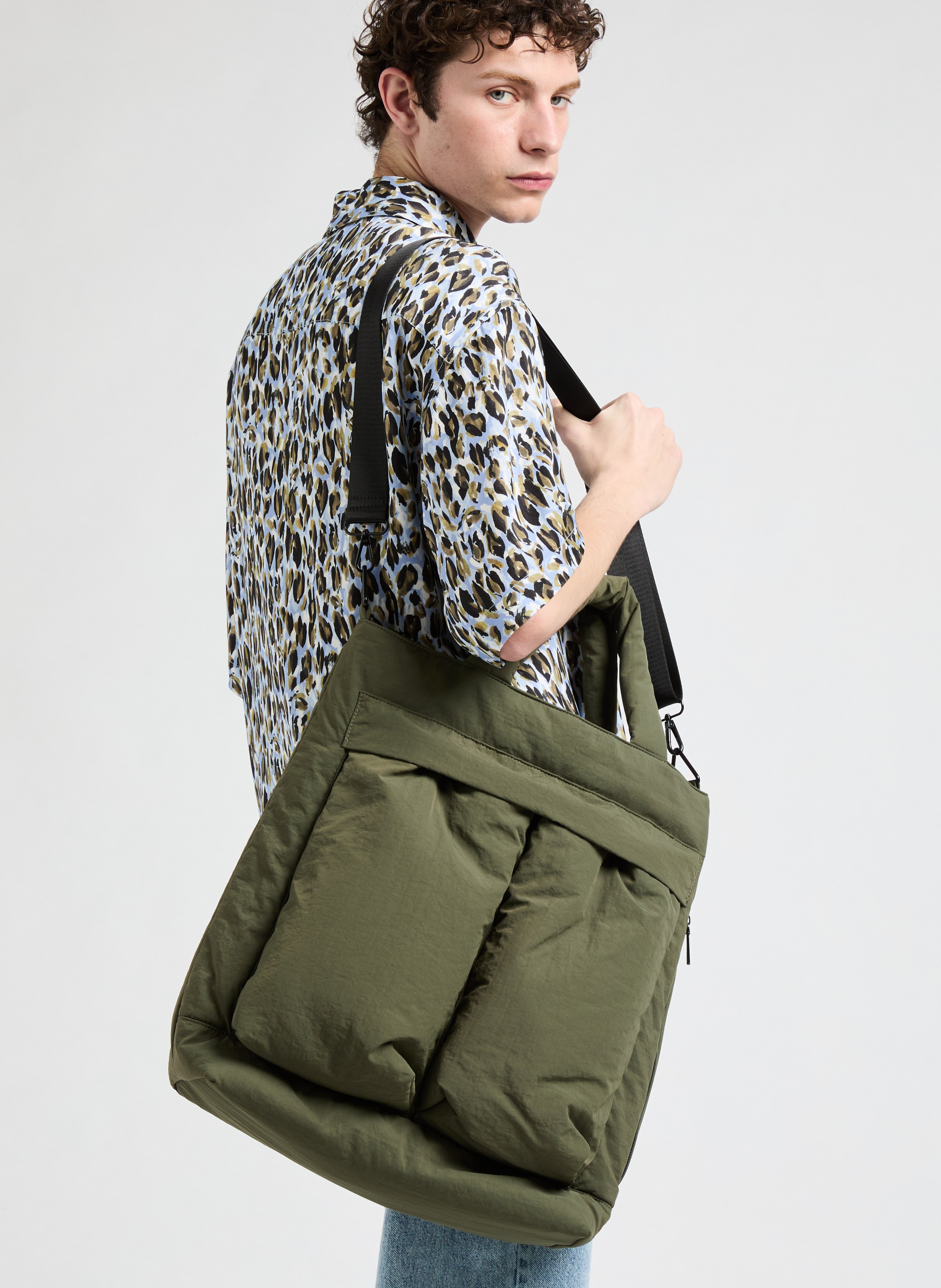 Sac cabas rembourré  SAISON 1865 Kaki